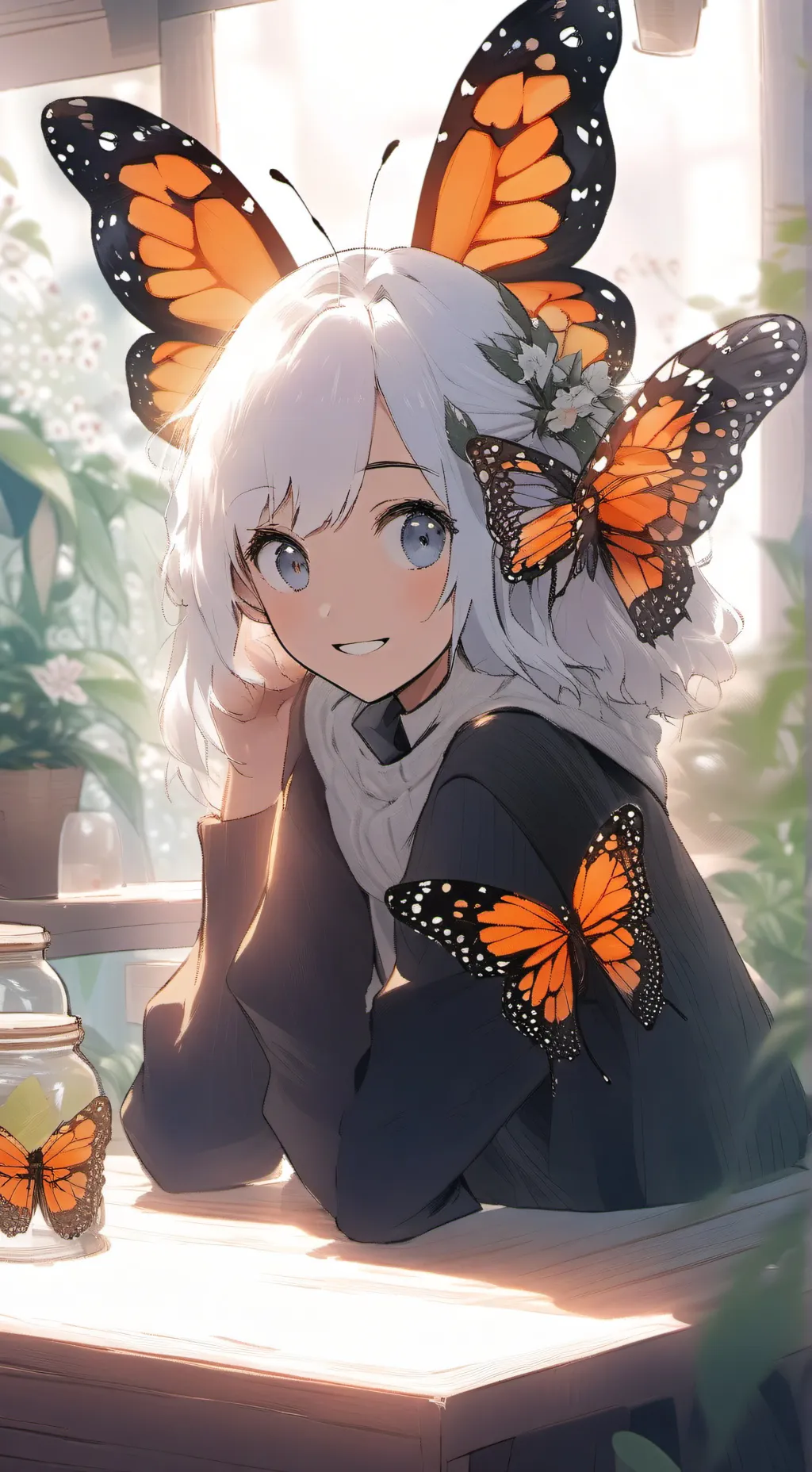 ai character: Purrspective Wanderer background