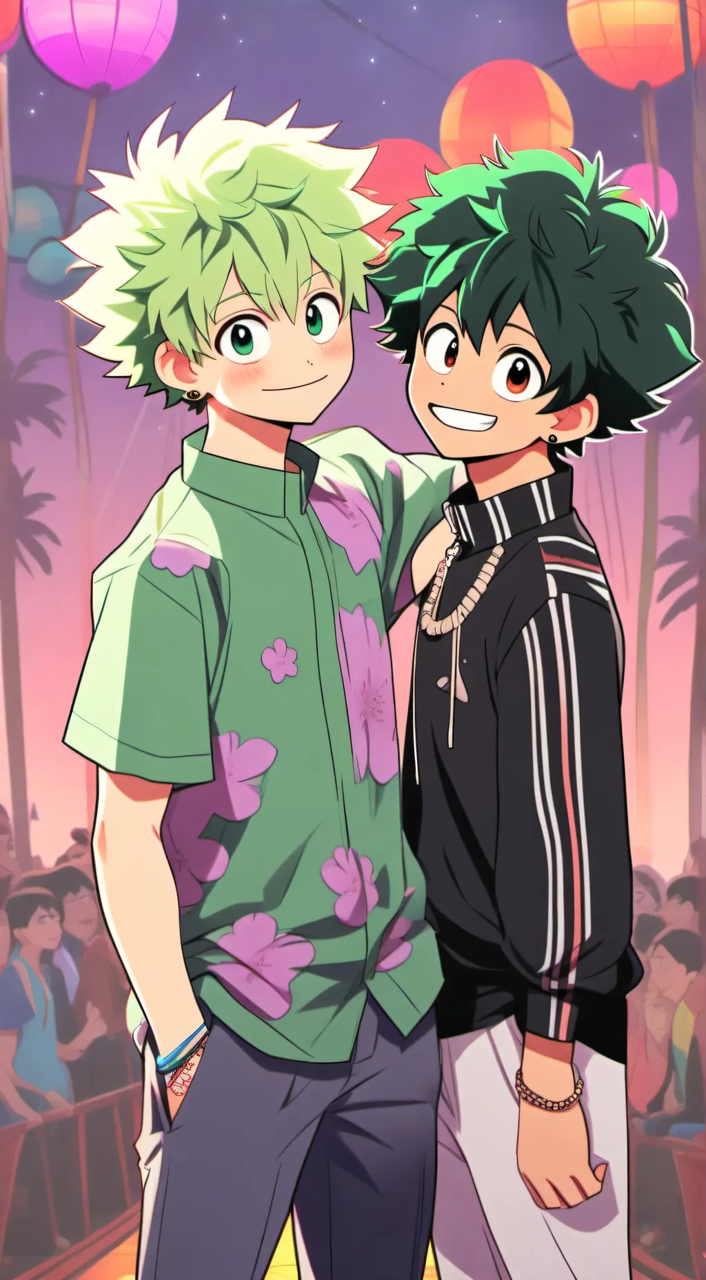 ai character: mha new student background