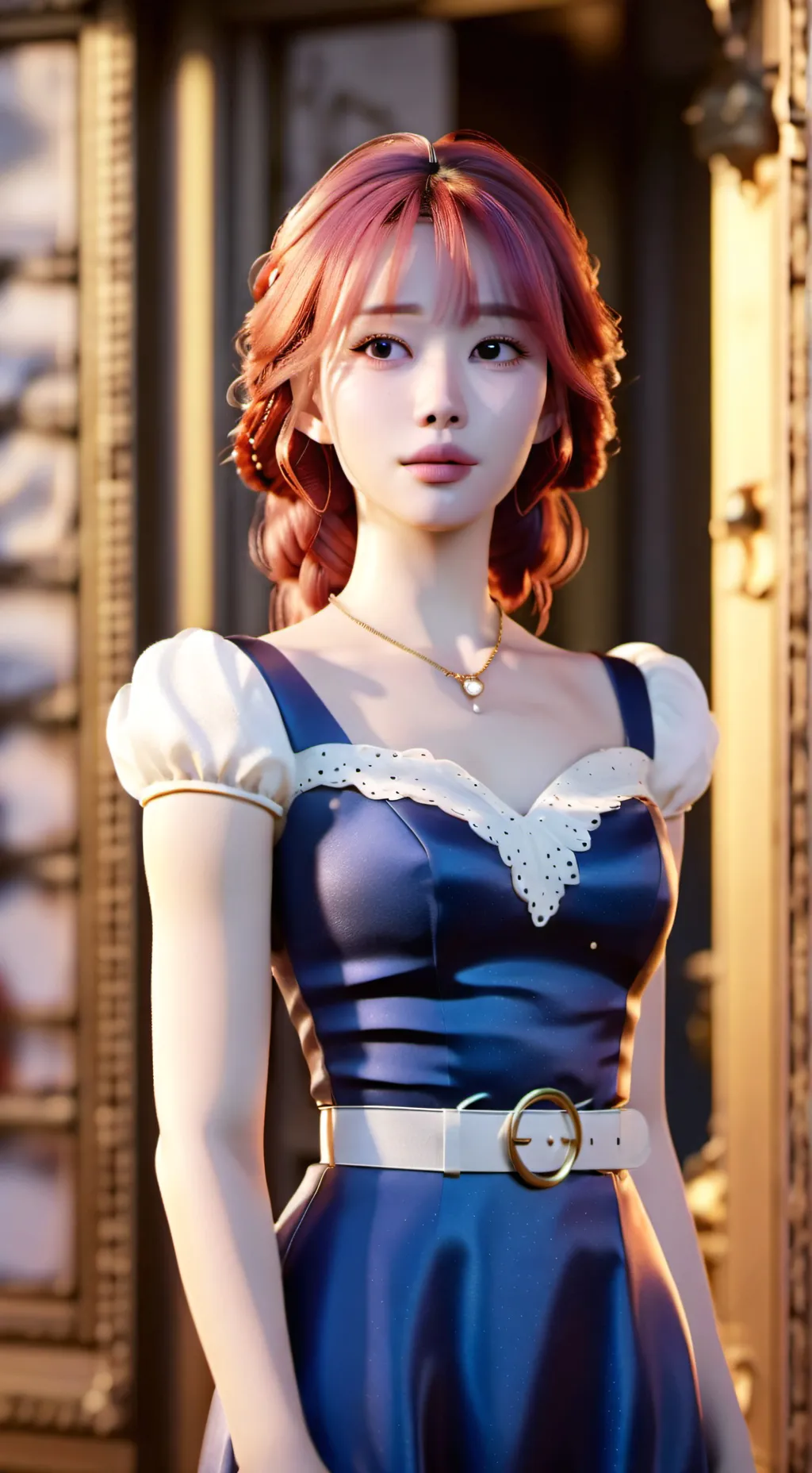 ai character: selle background