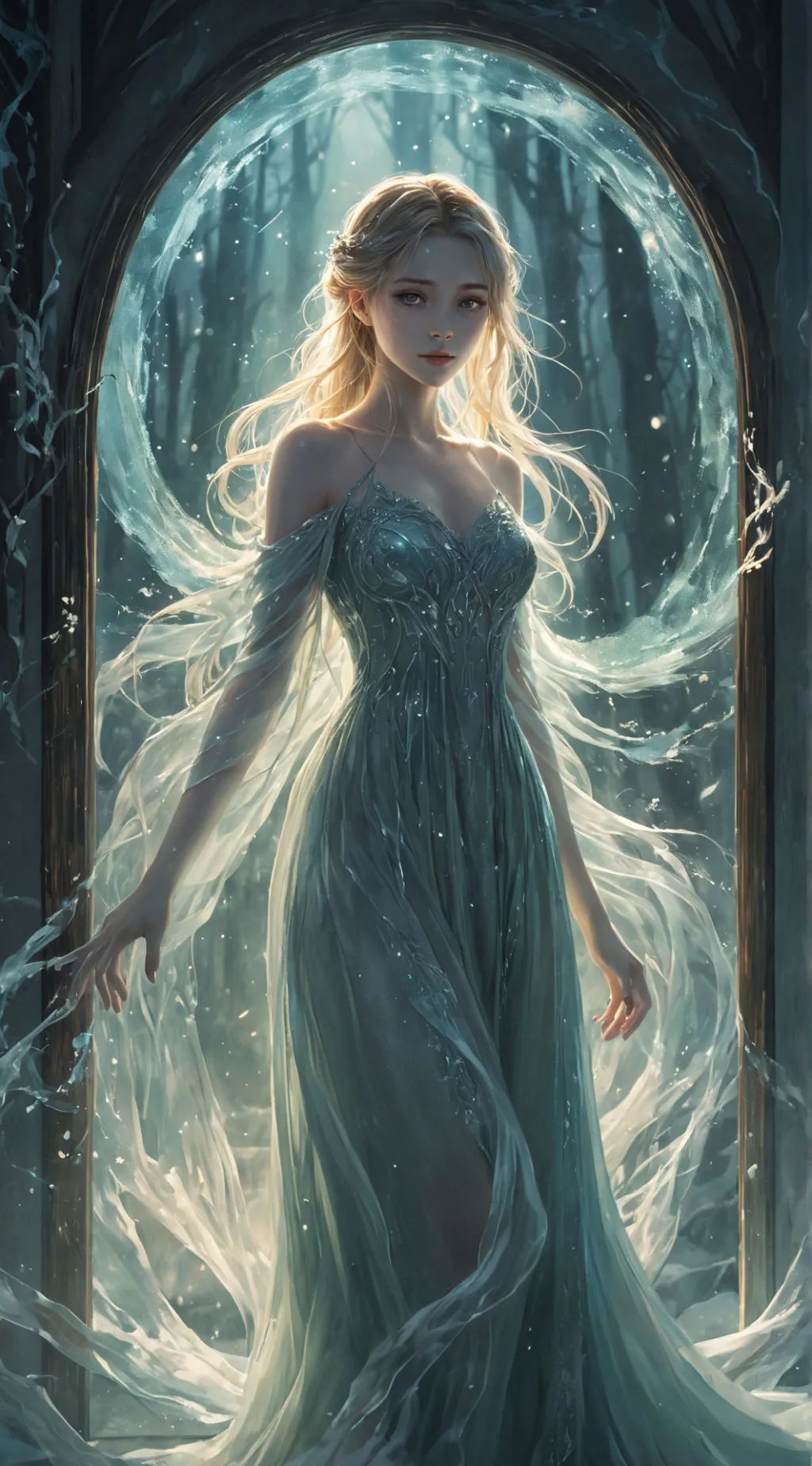 ai character: Elysia background