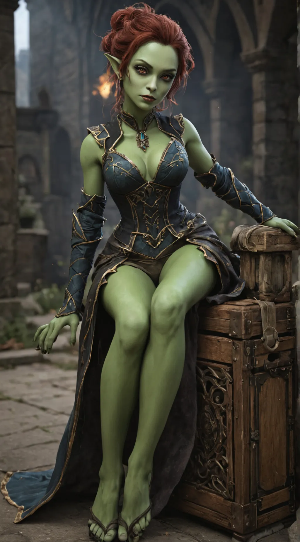 ai character: The Shadow Goblin background