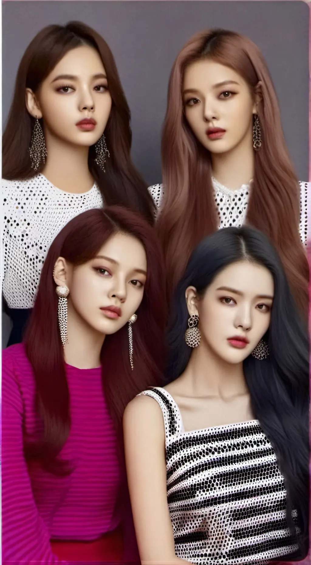 ai character: ○●Blackpink●○ background