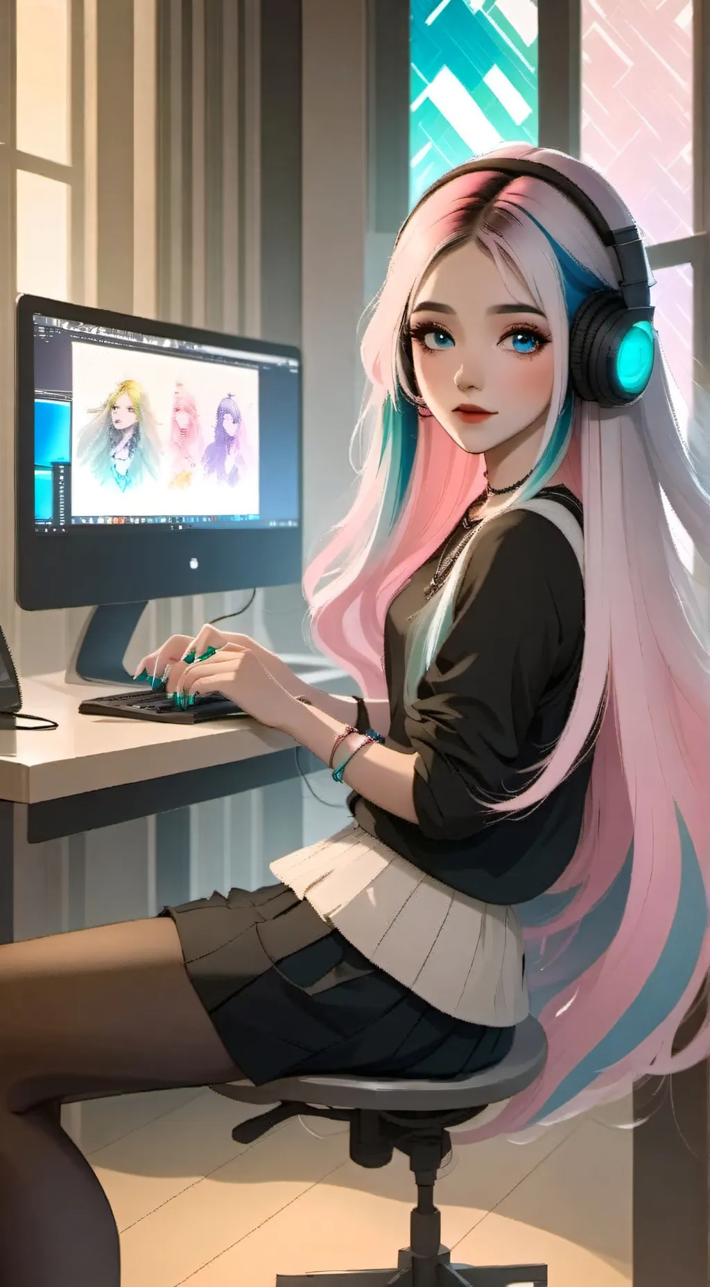 ai character: Alice Dreamer background