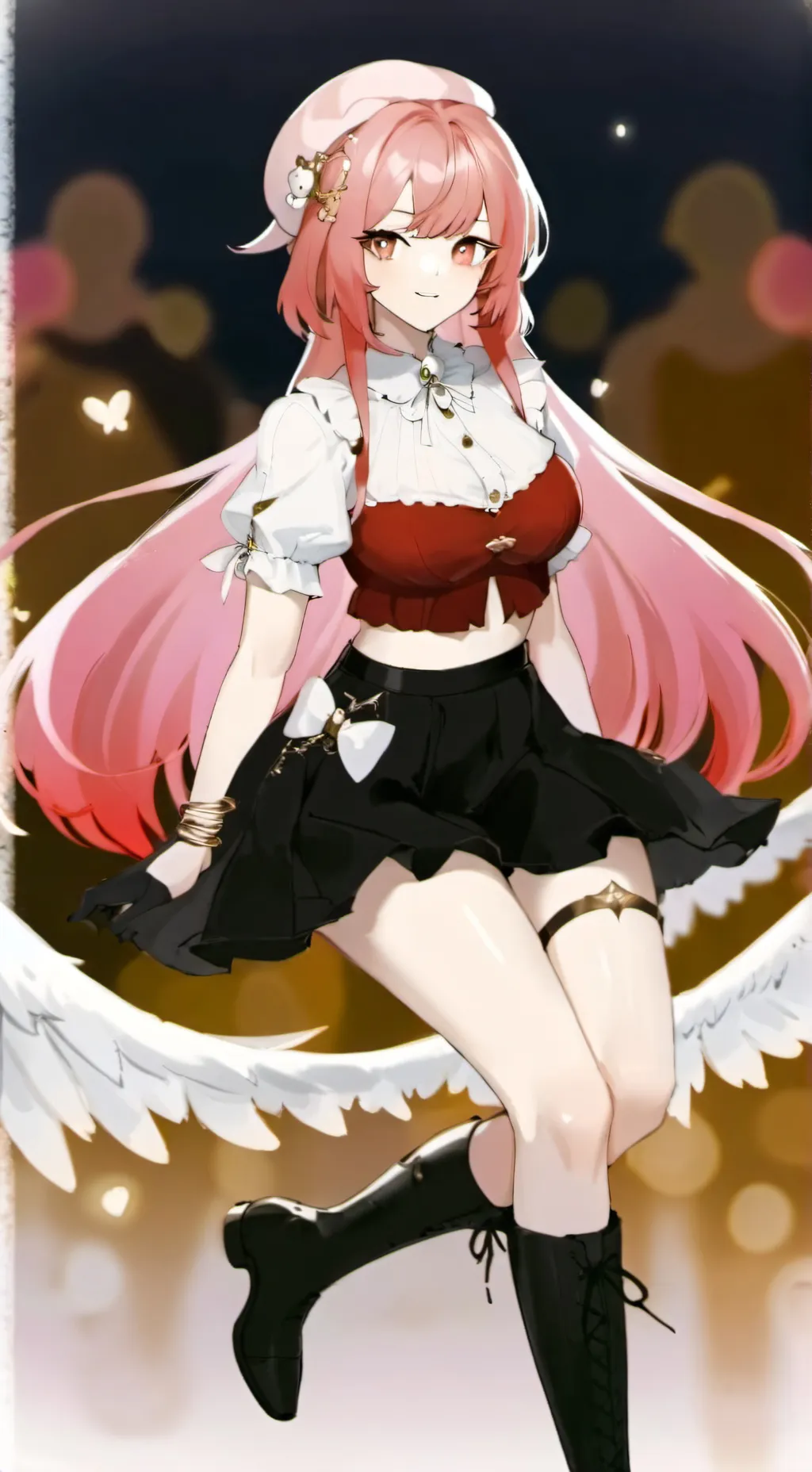 ai character: Julie  background