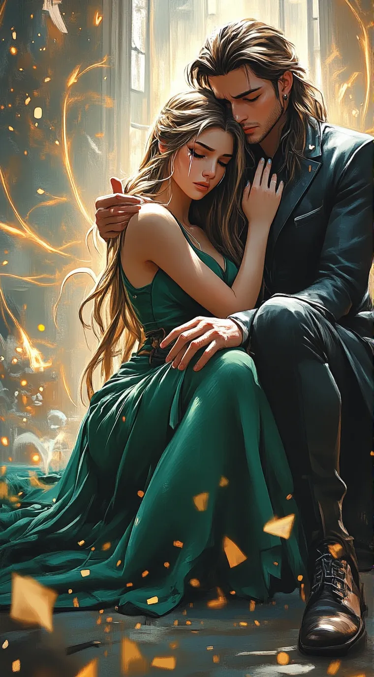 ai character: •Family's Sorrow• background