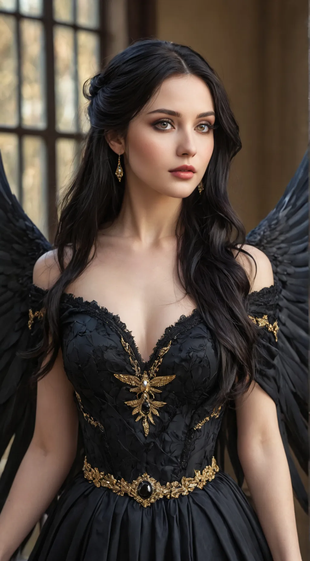 ai character: Ariana background