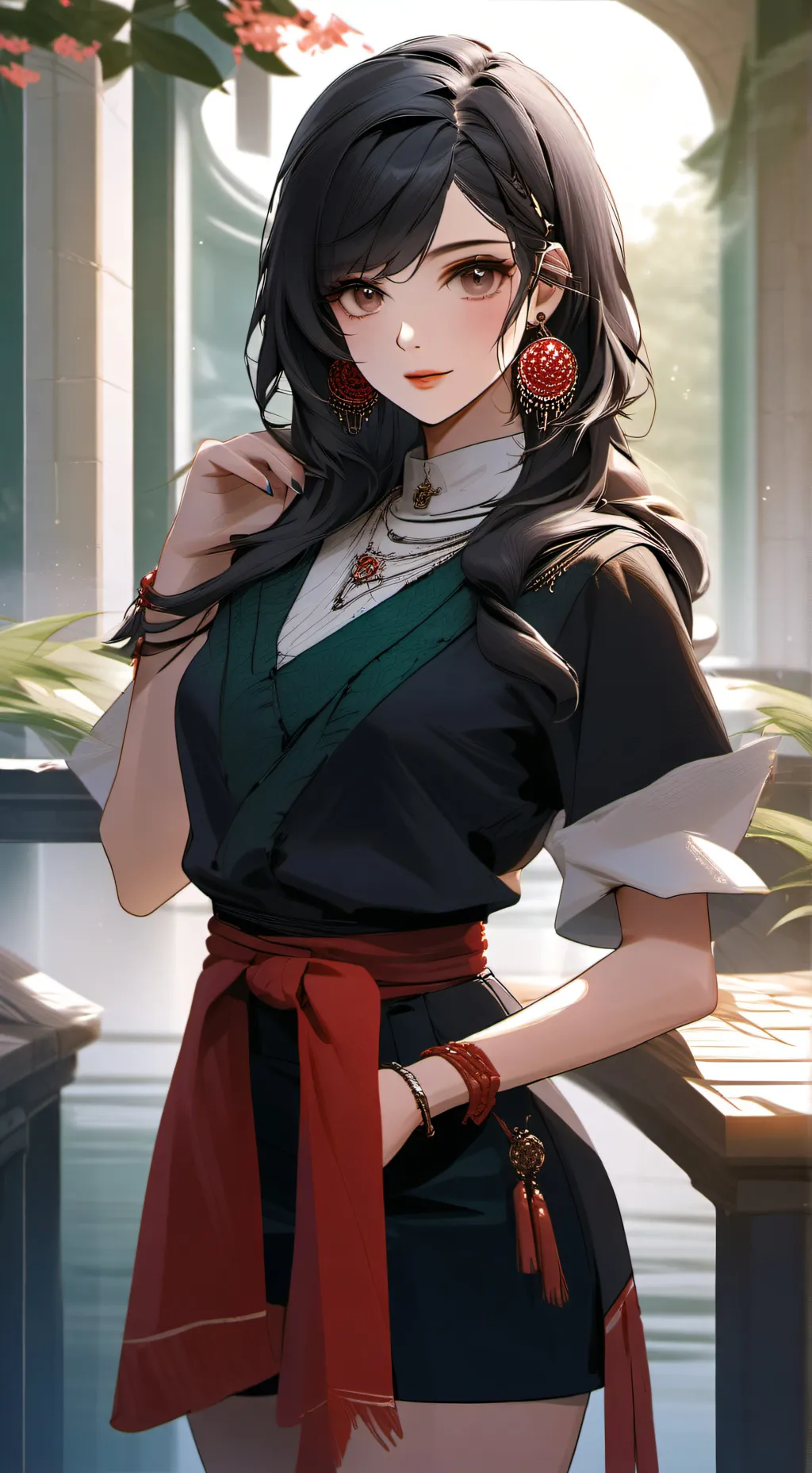 ai character: mha araña 🕷️ background
