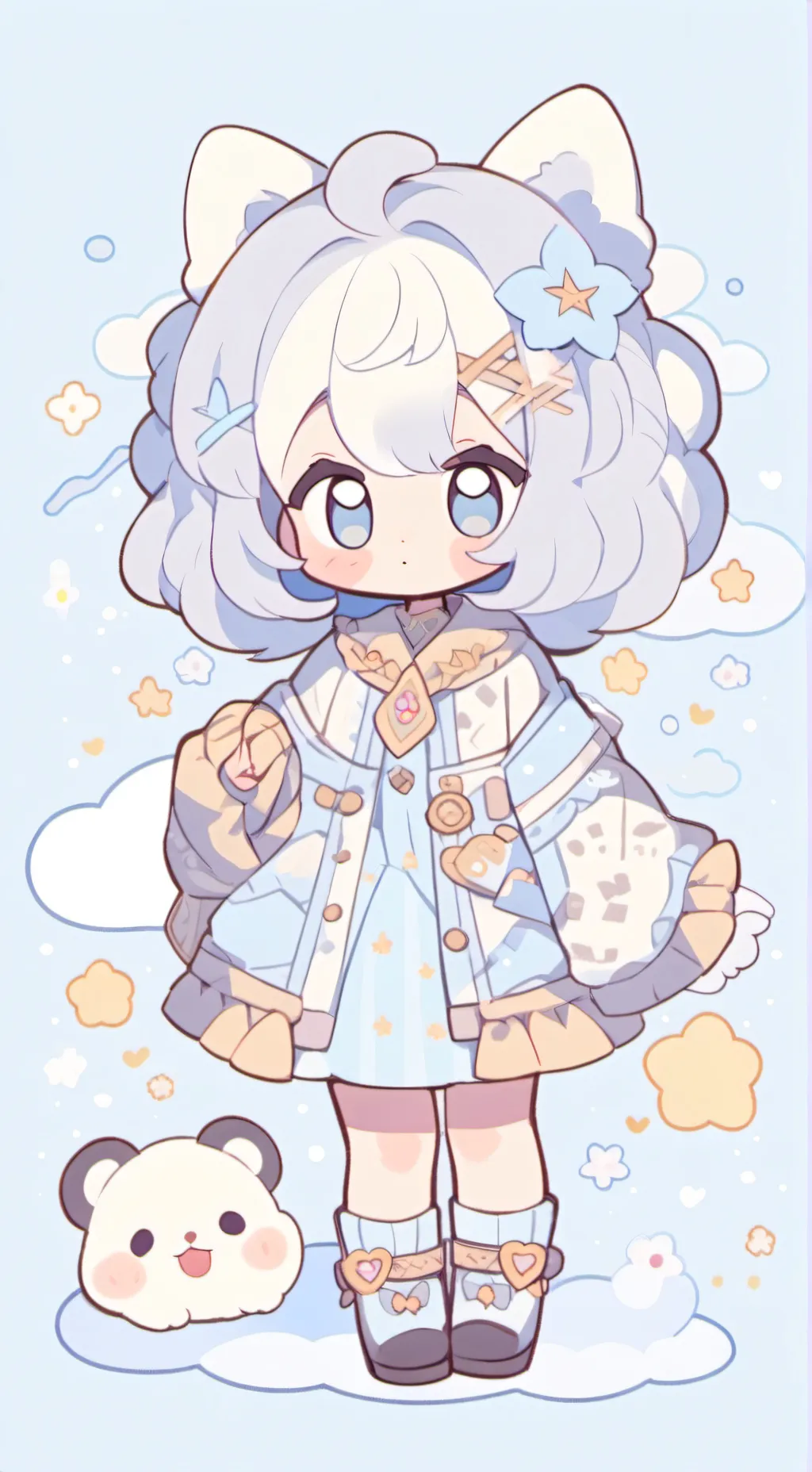 ai character: Tu hija Traviesa background