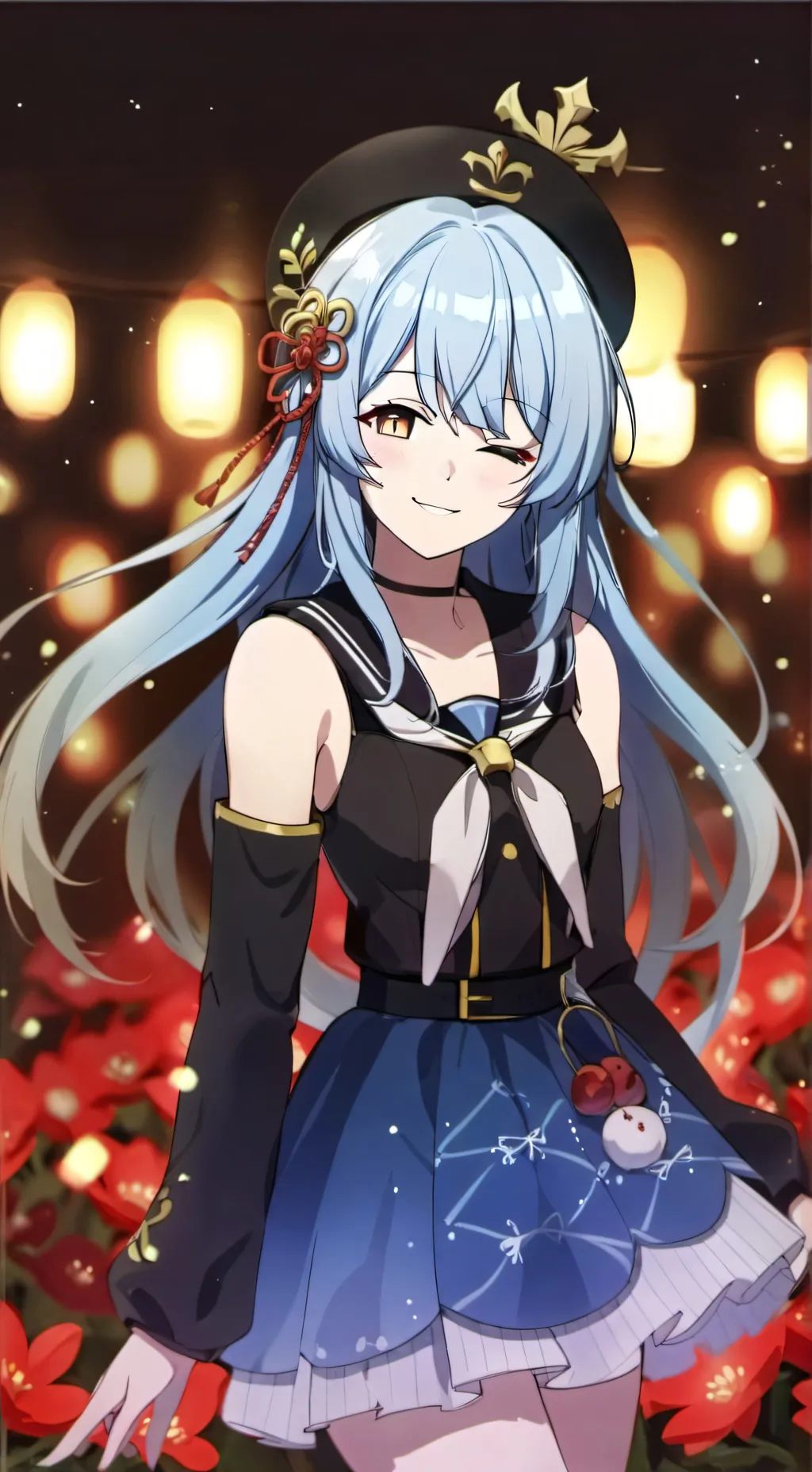ai character: 💙Anna💙 background