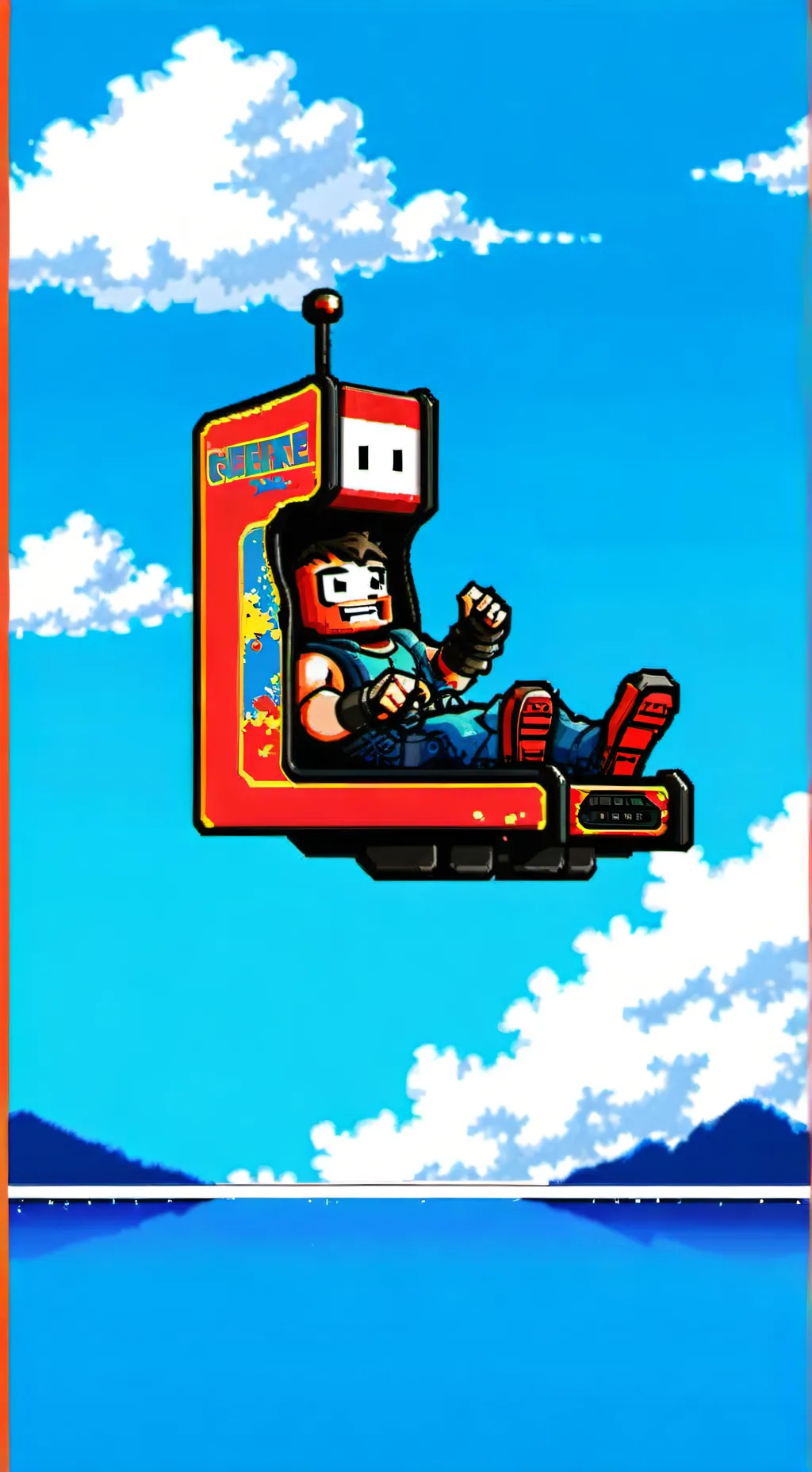 ai character: Blaze Rider background