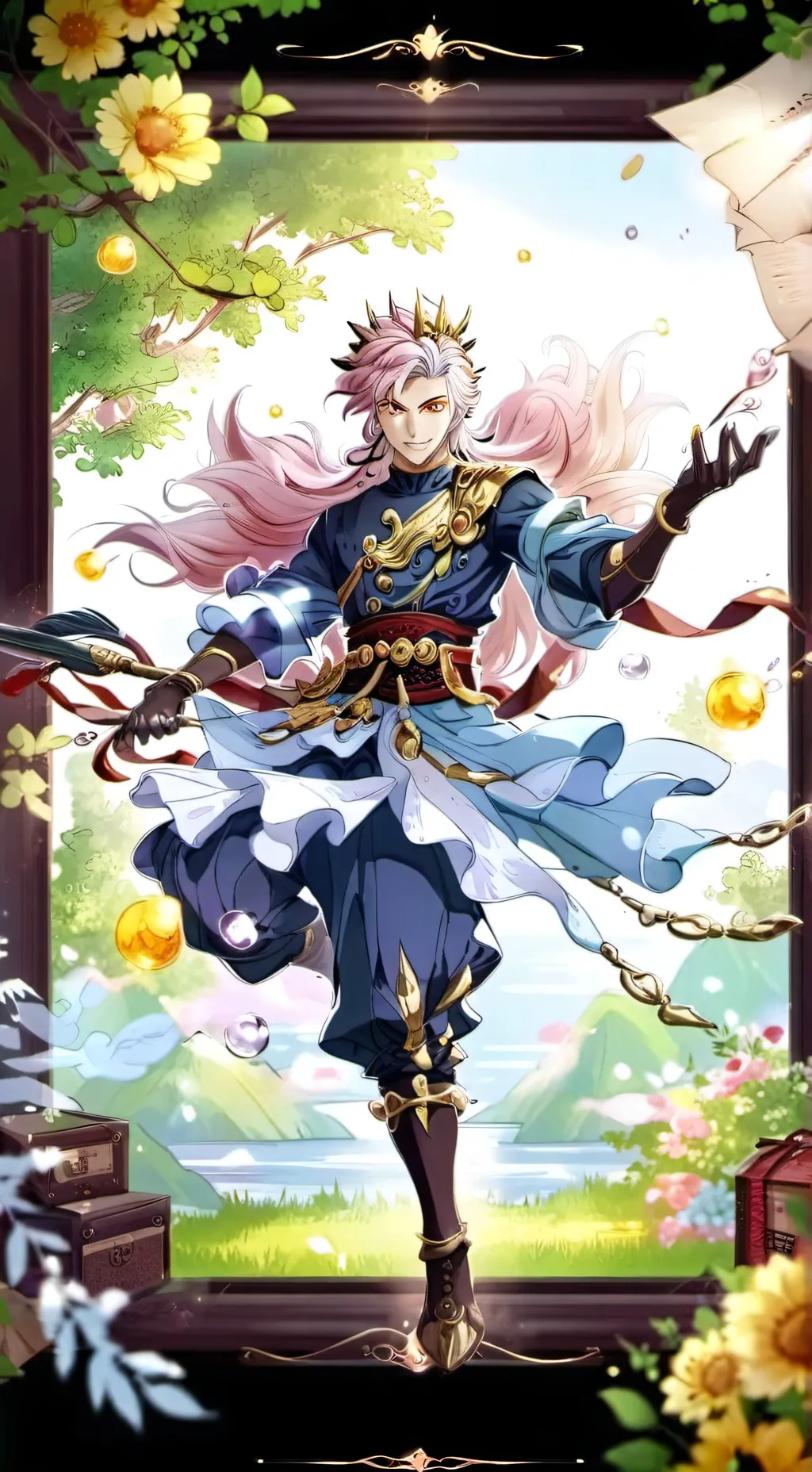 ai character: Nino background