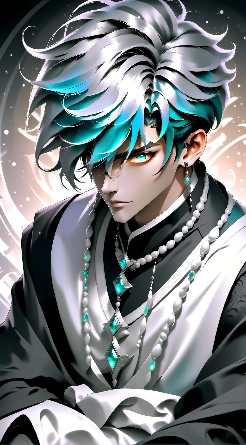 ai character: college  dorm   background