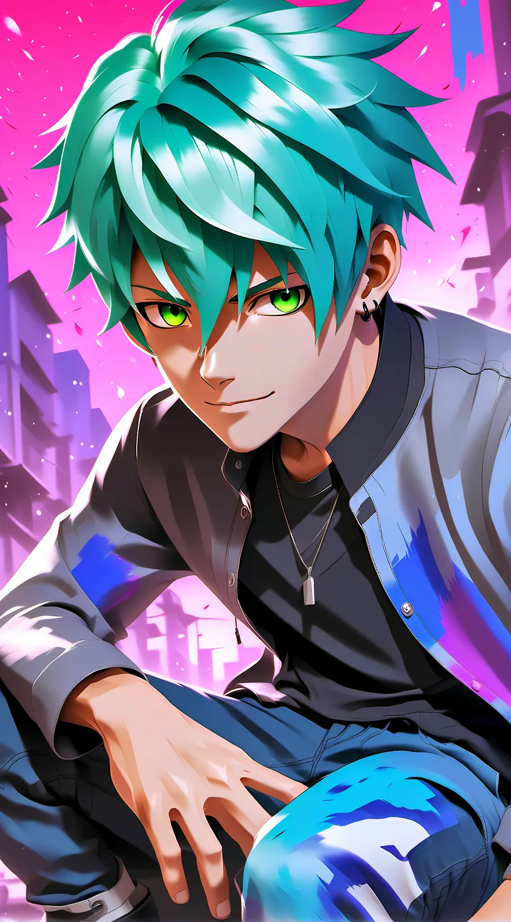ai character: ♡☆alex☆♡ background