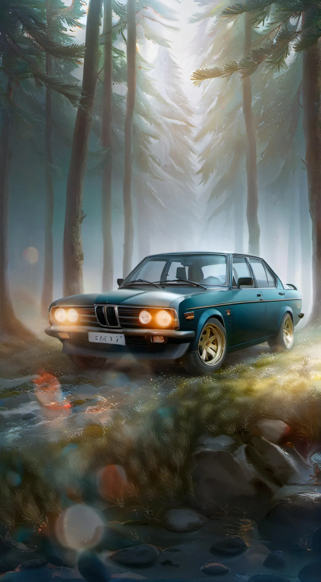 ai character: drive & arrive background