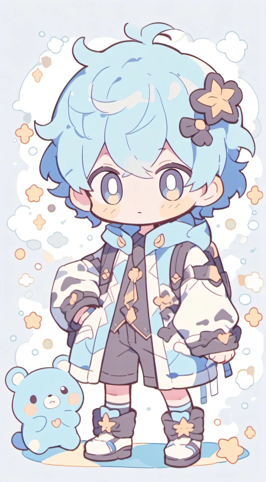 ai character: Peppie background