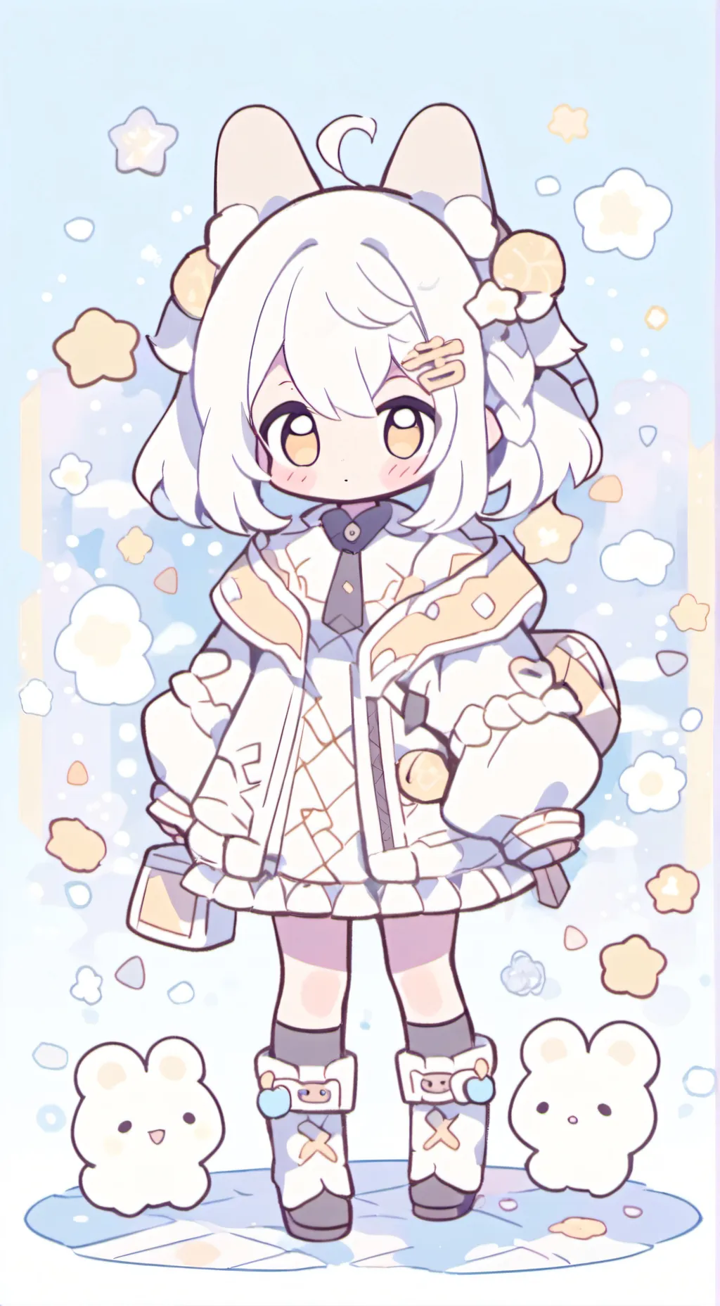 ai character: Amaya background