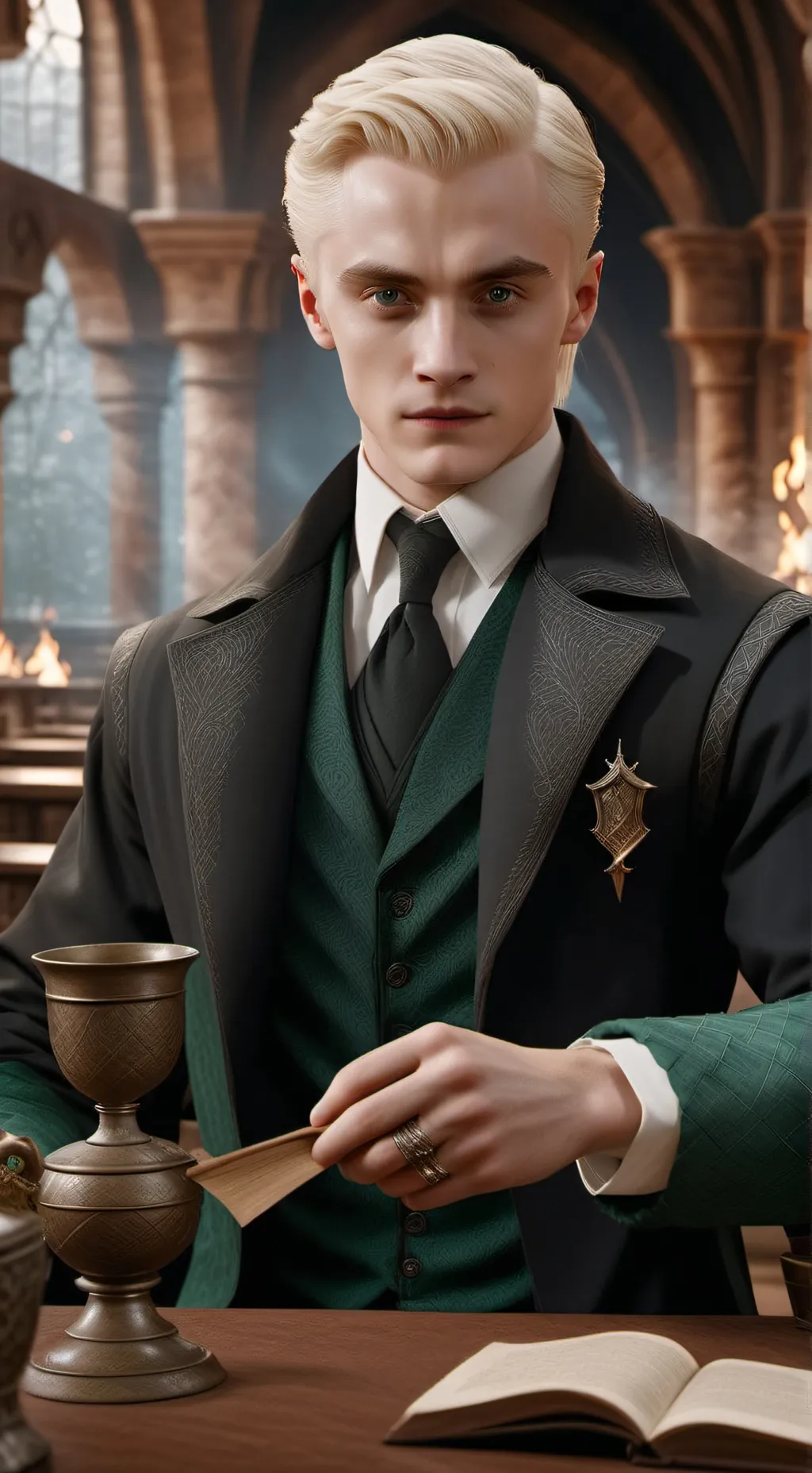 ai character: Draco background