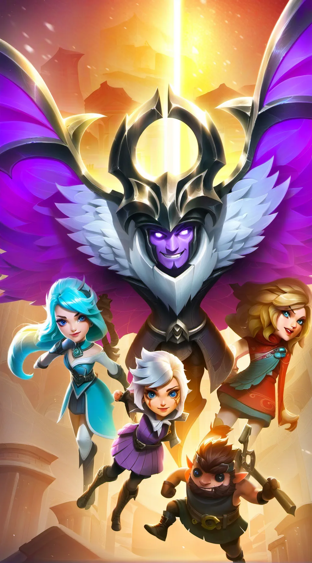 ai character: mini forsaken background