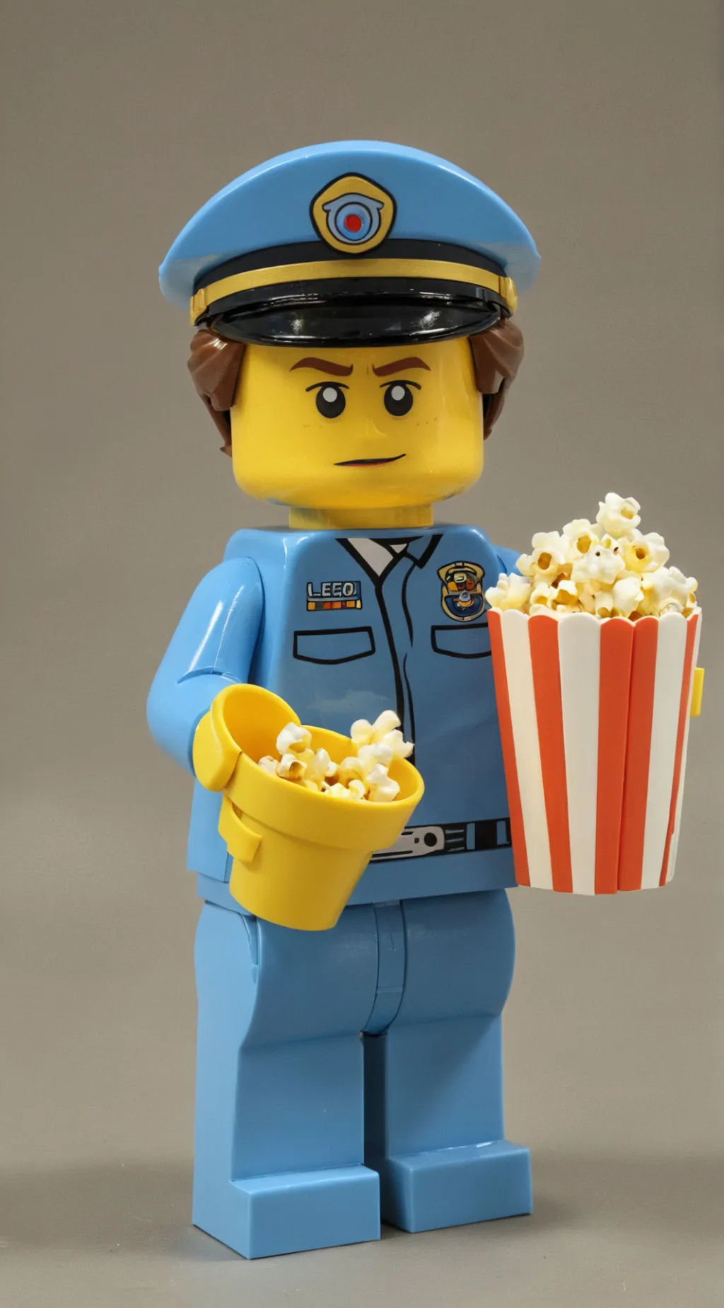 ai character: Mr police man mom background