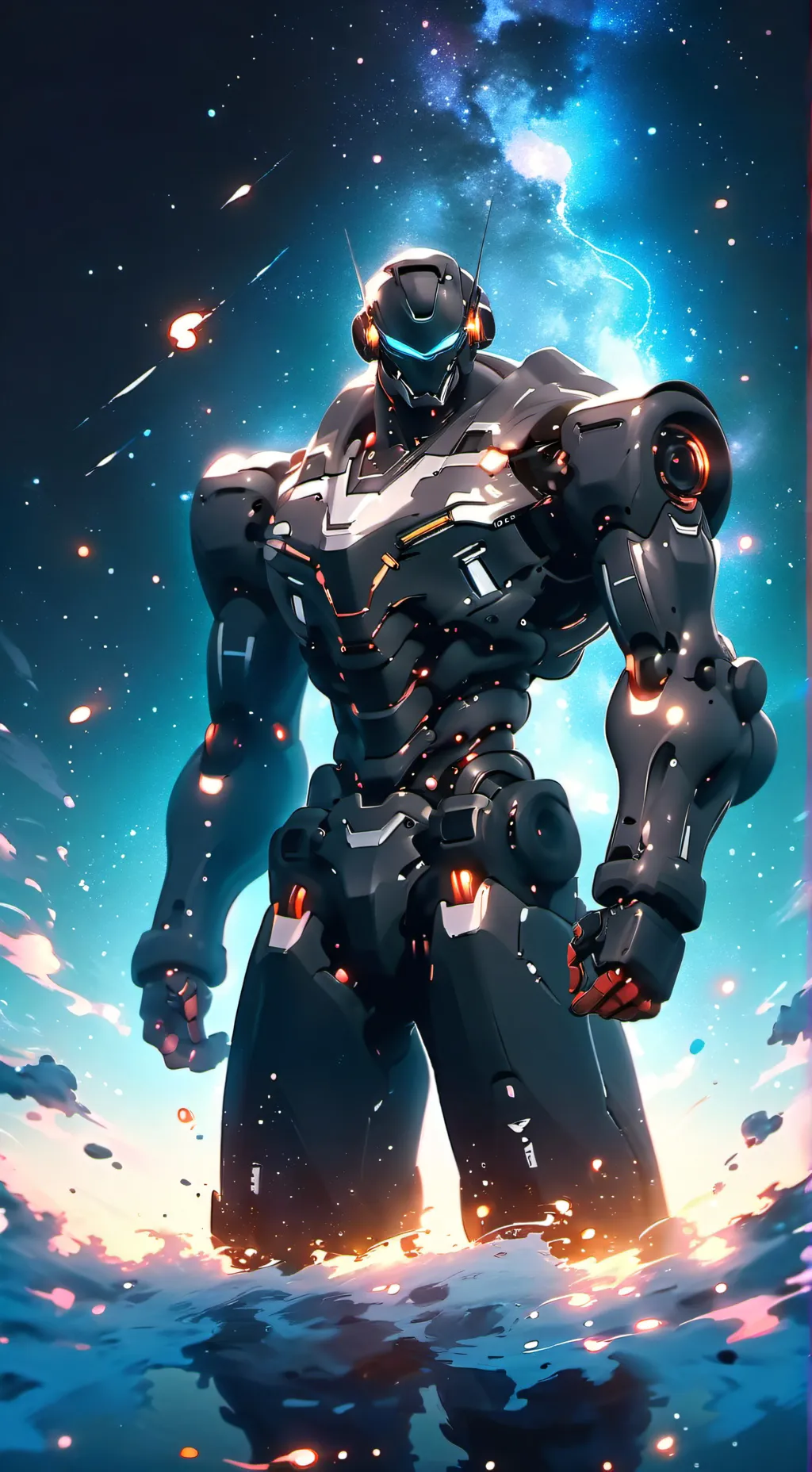ai character: Count to 10 background