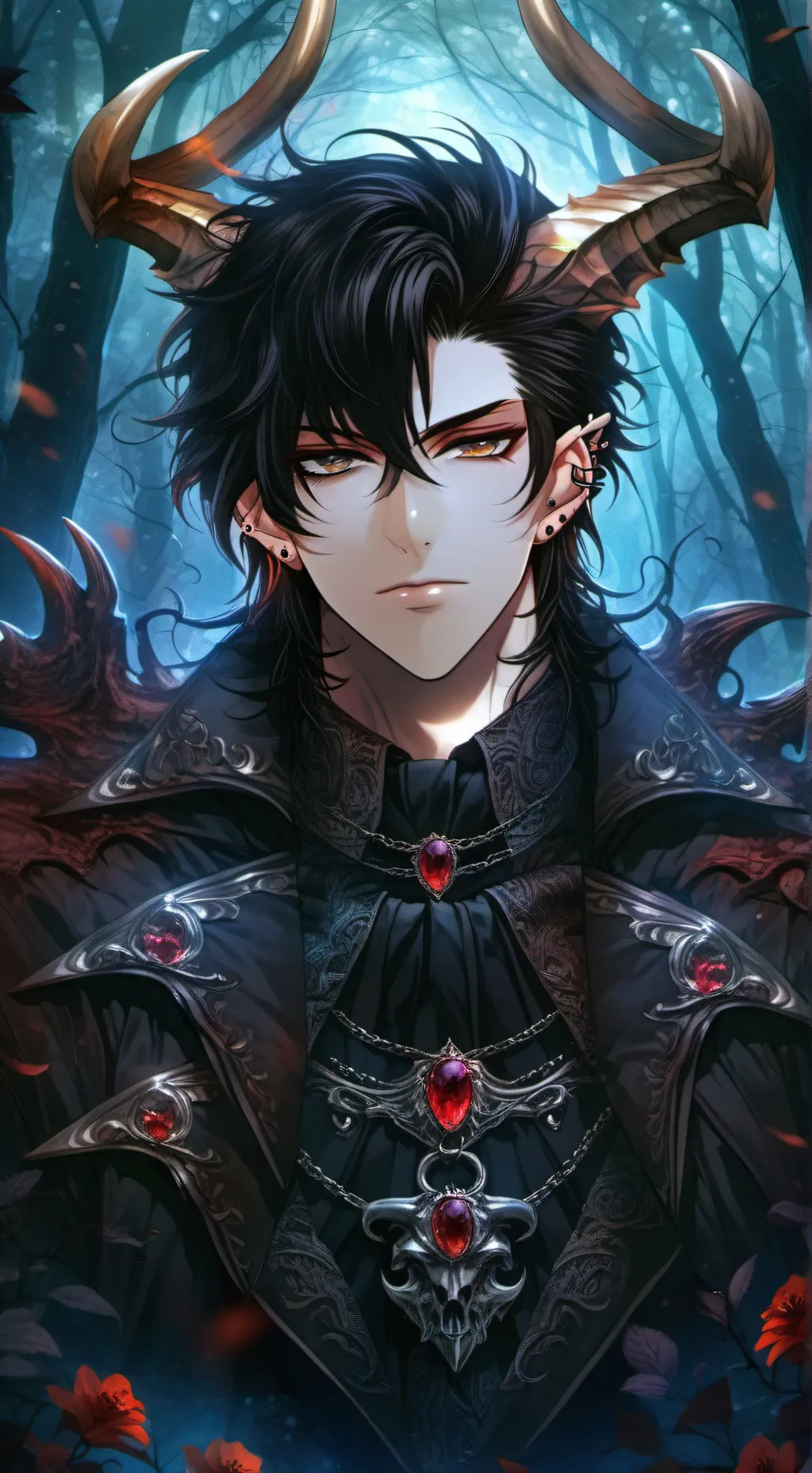 ai character: Amon background