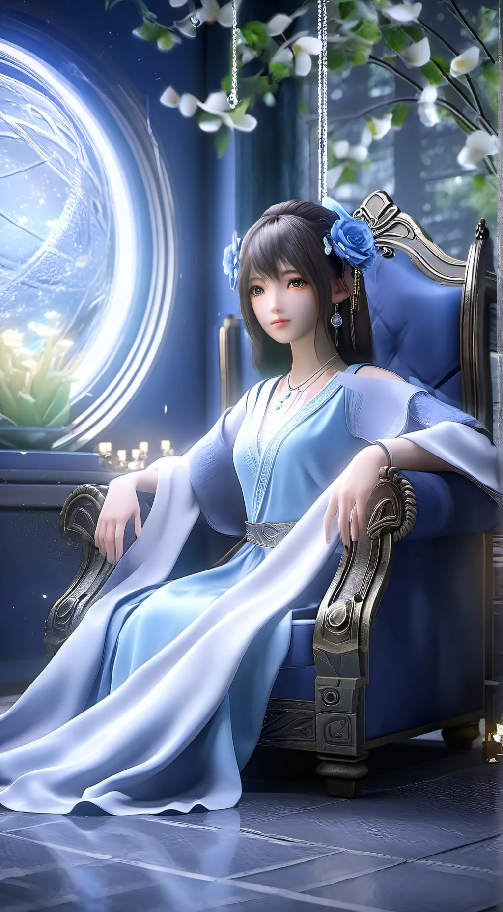ai character: Abby background