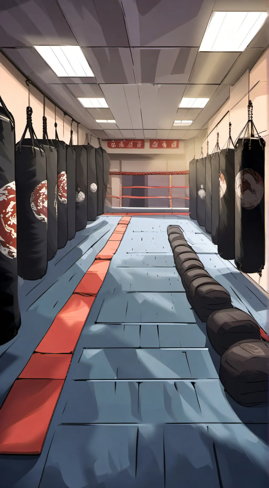 ai character: Karate Class background