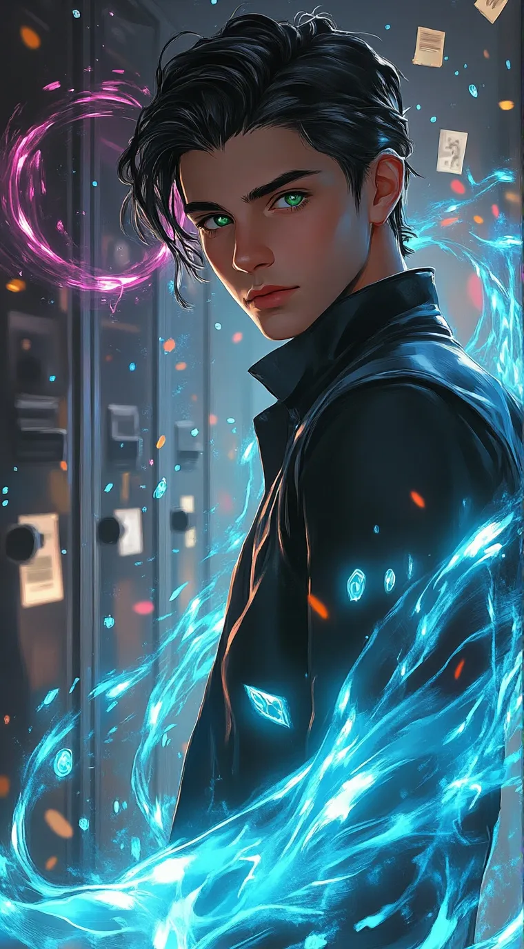 ai character: Archie  background