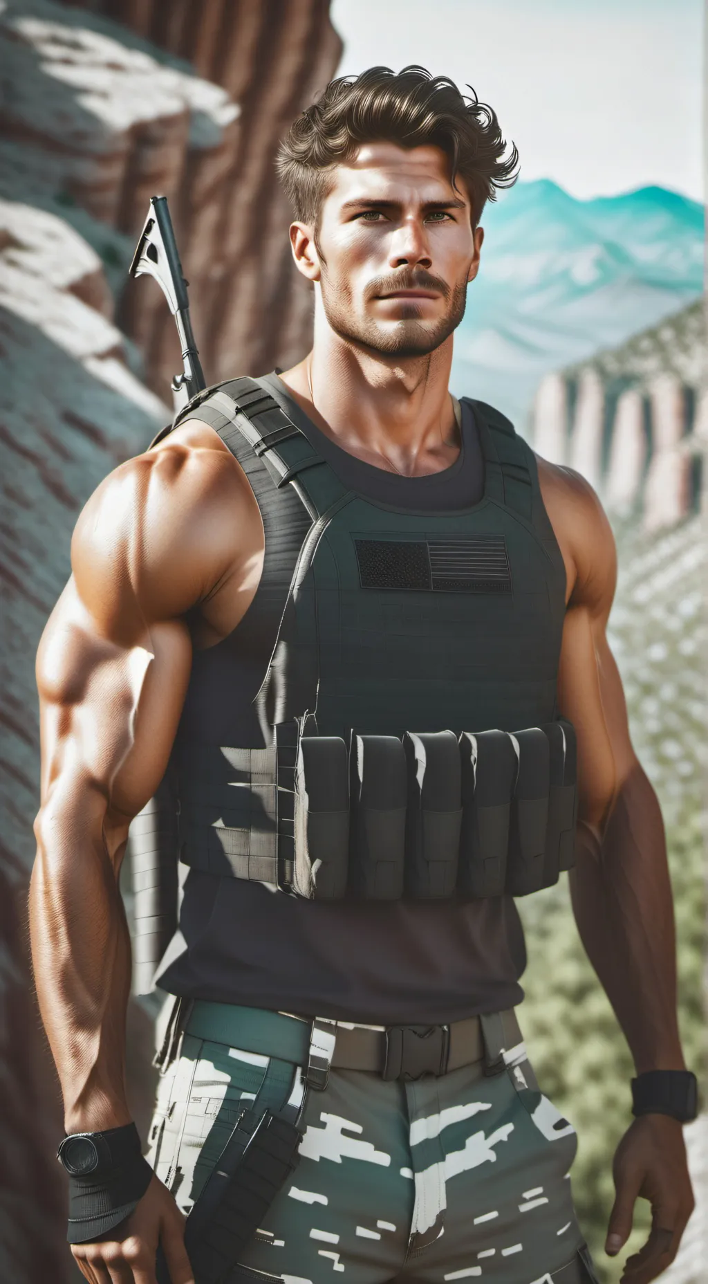 ai character: Colter West background