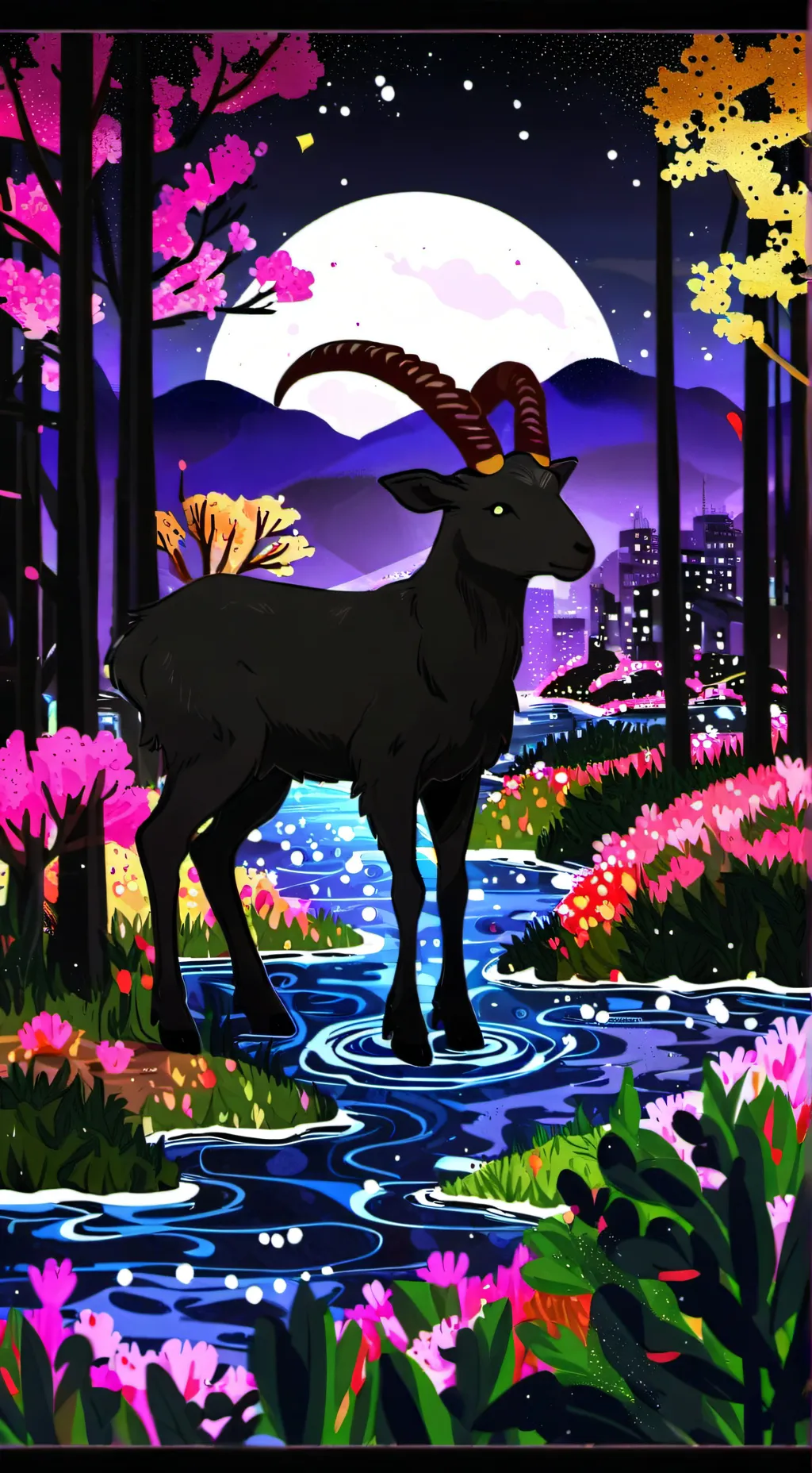 ai character: NCs bedtime background