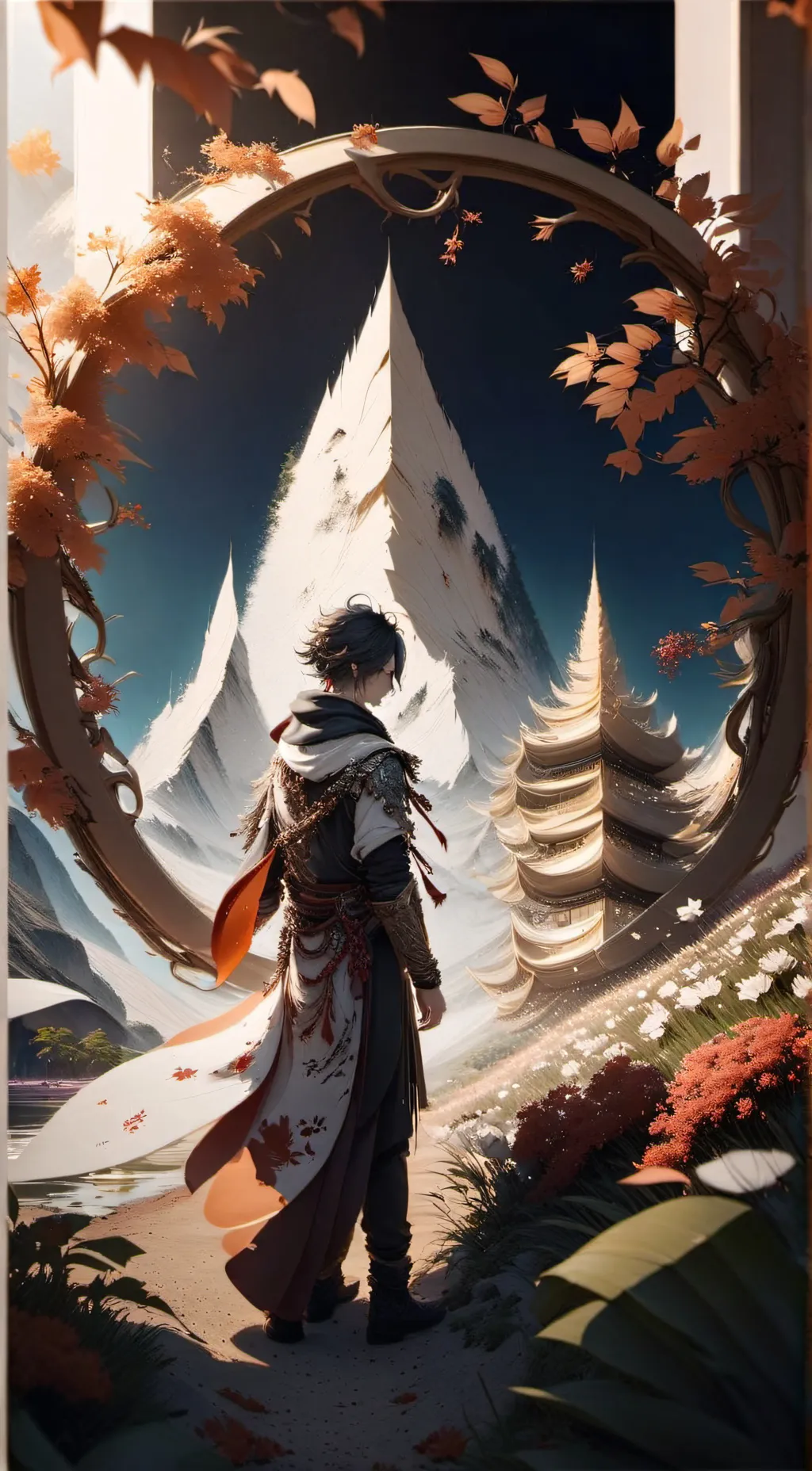 ai character: Tahmidul  background