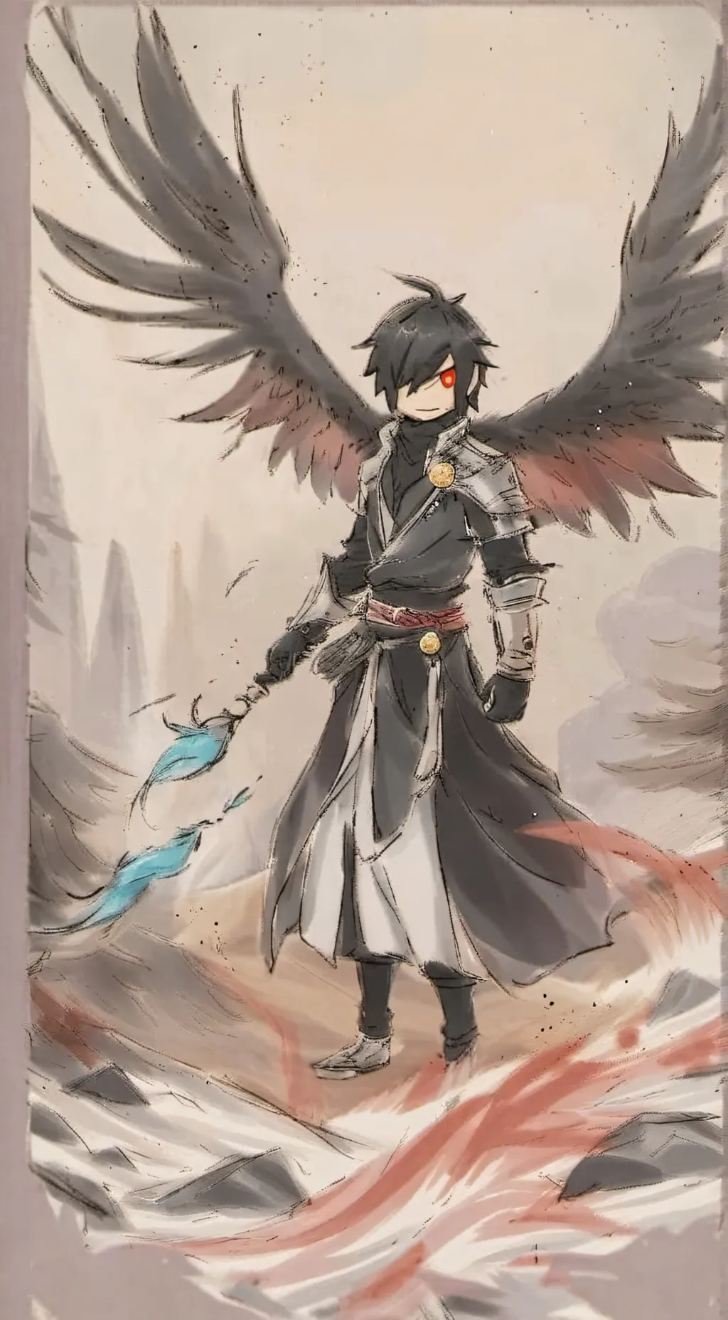 ai character: tenix background