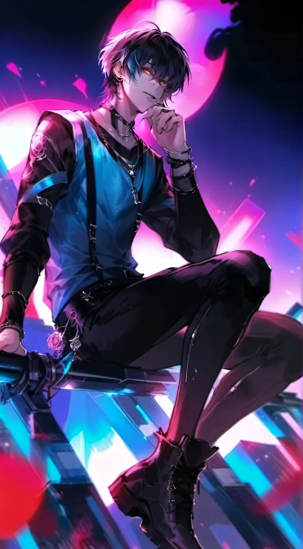 ai character: ✨💋Szymon💋✨ background