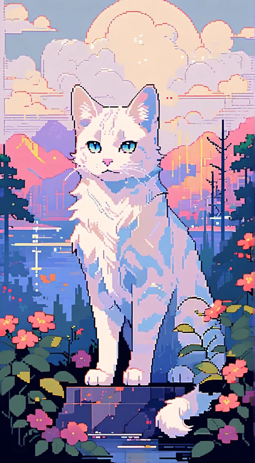 ai character: wind background