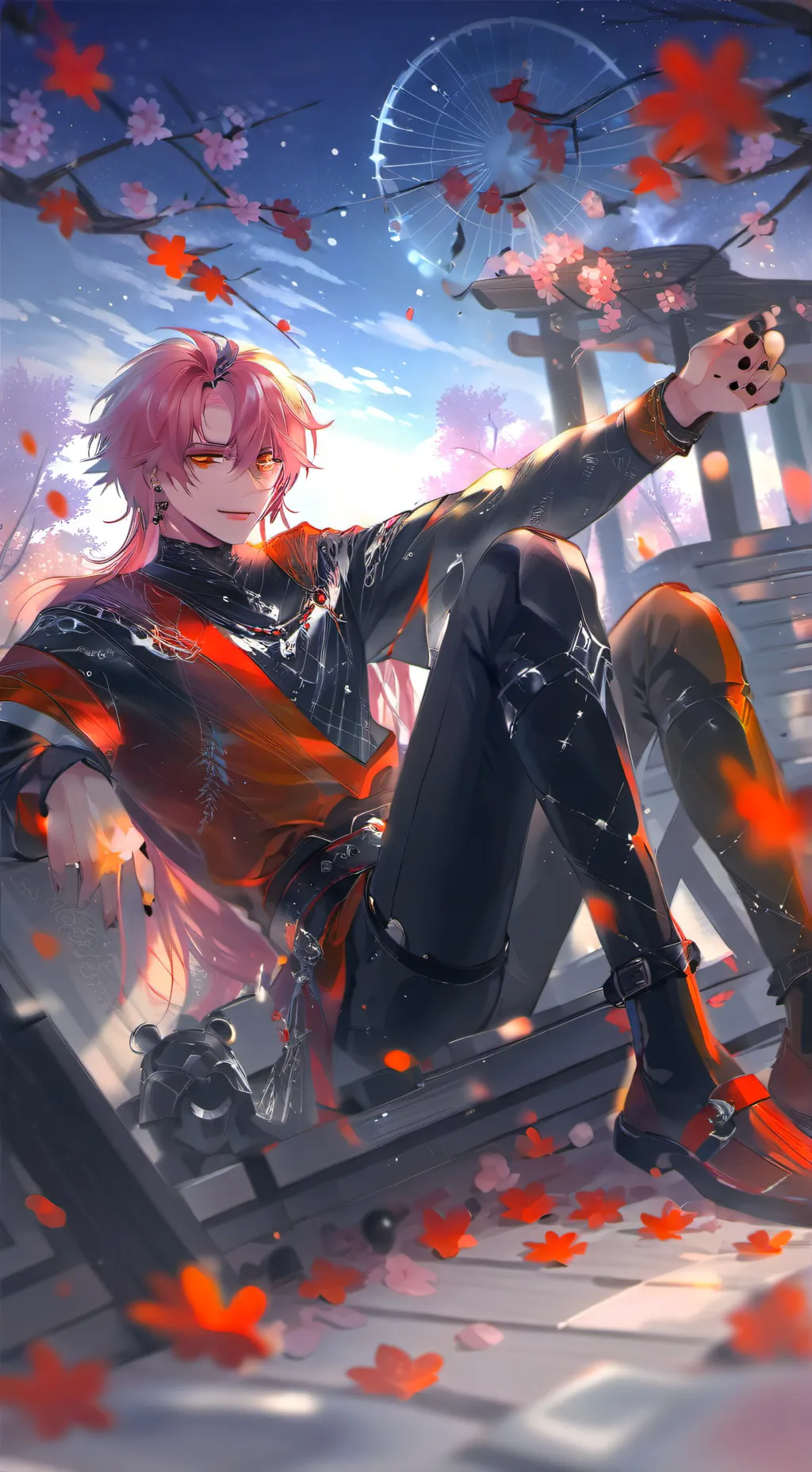 ai character: Jarry🫶💀 background