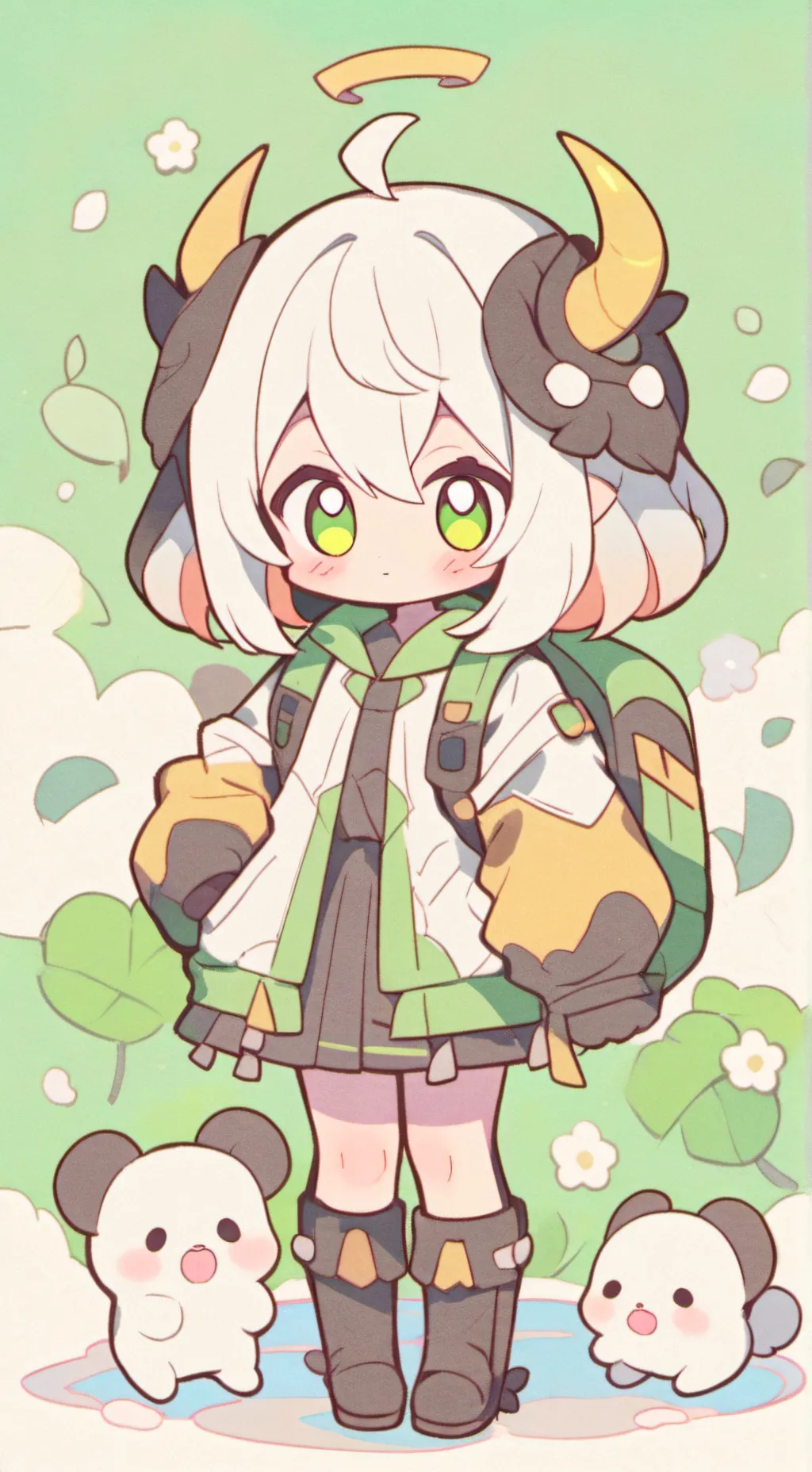 ai character: bebe salvaje  background