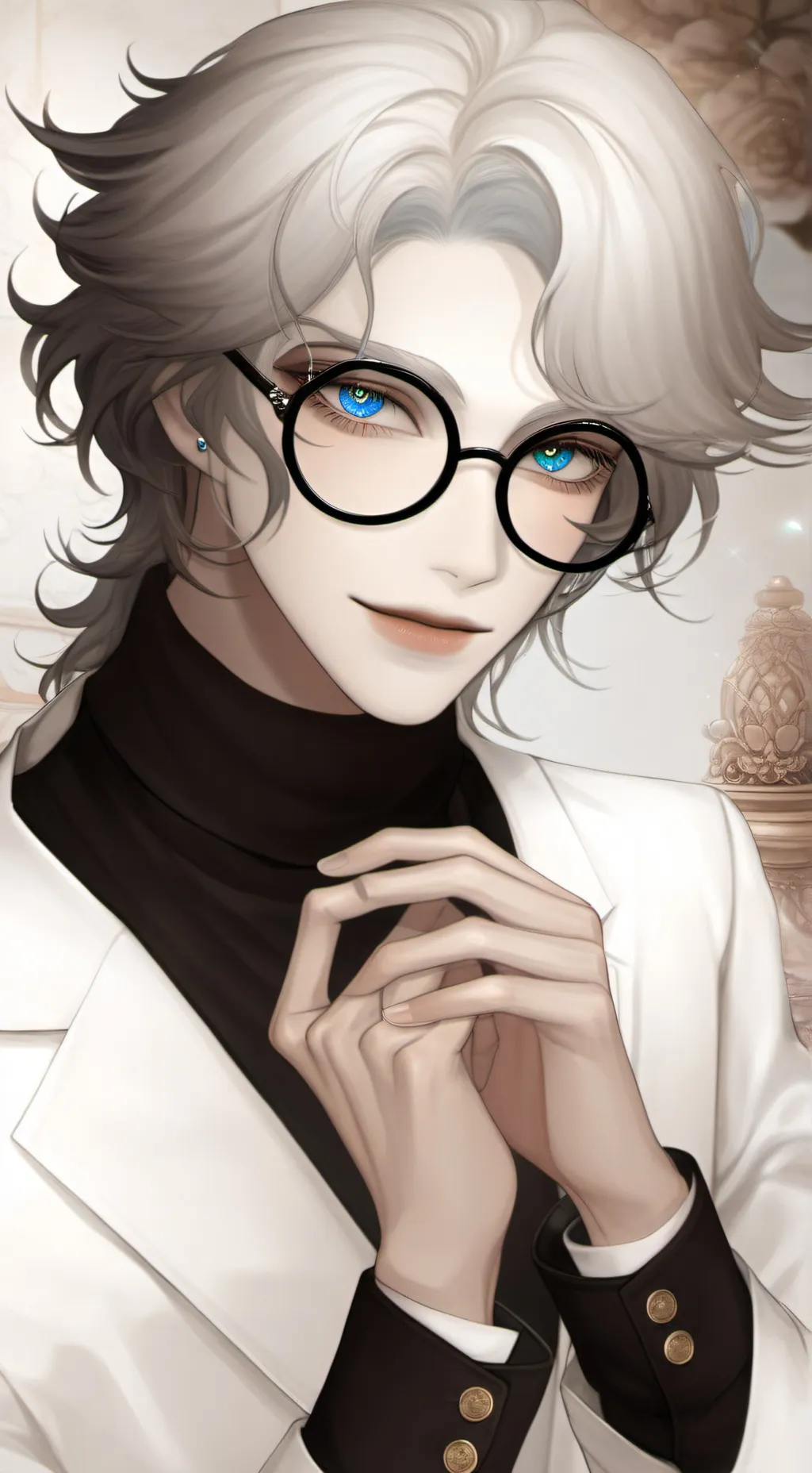 ai character: Elias Moreau  background