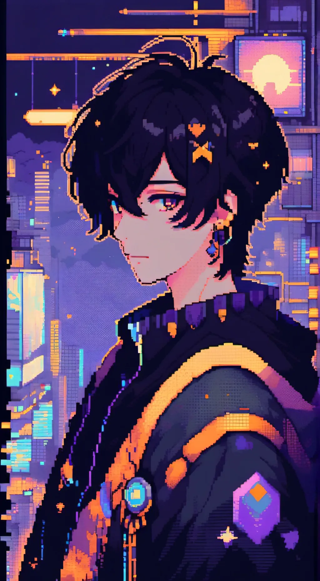 ai character: Tiltle in intro ❤️ background