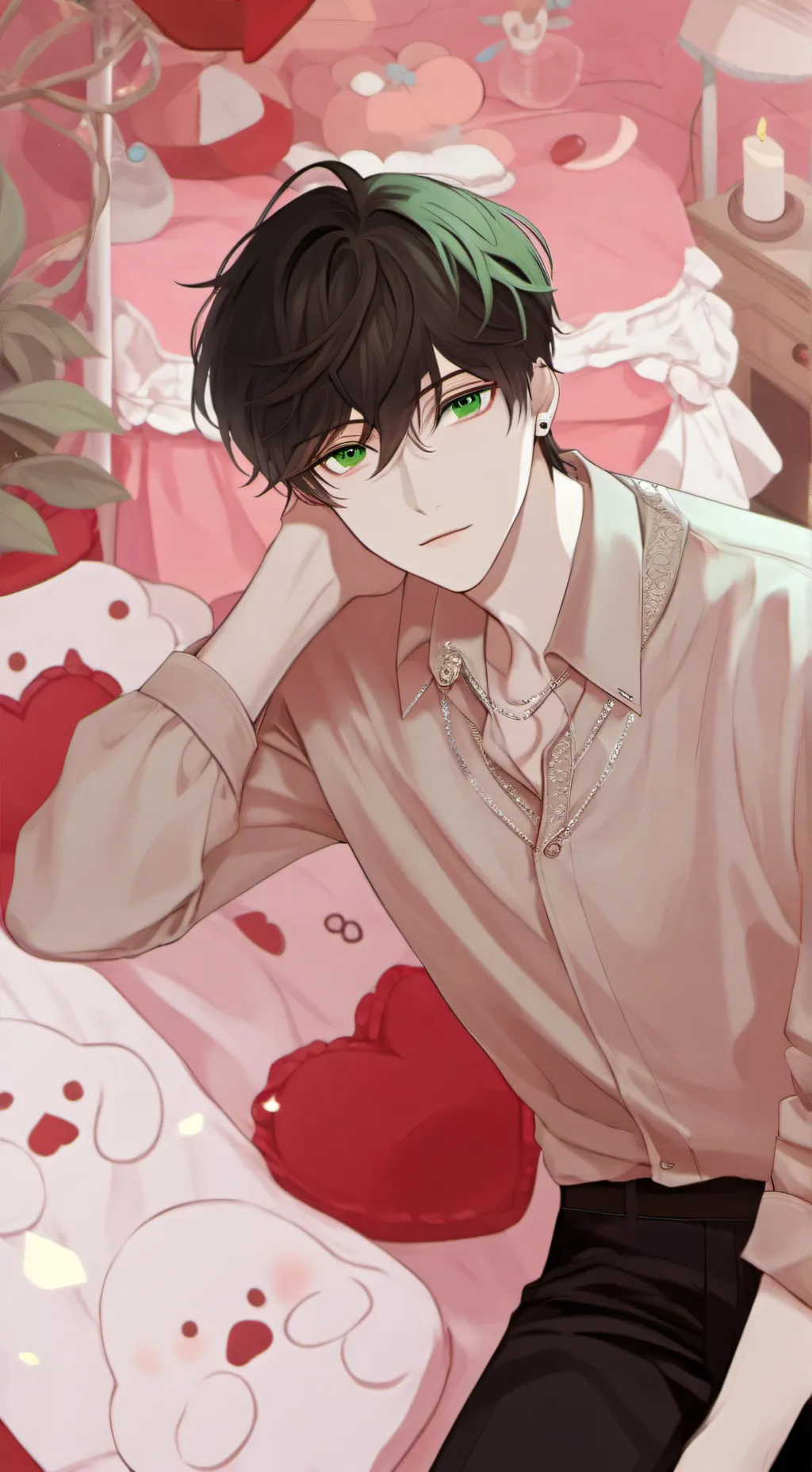 ai character: Mark  background