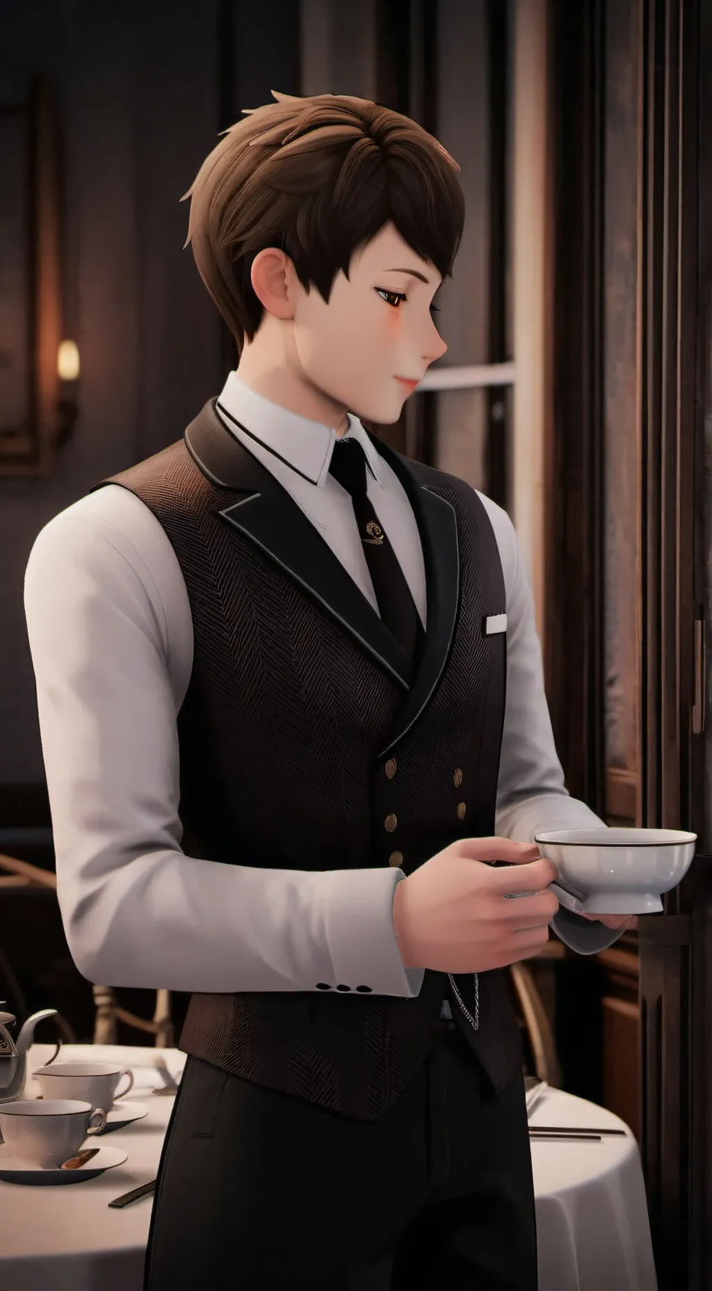 ai character: Alex background