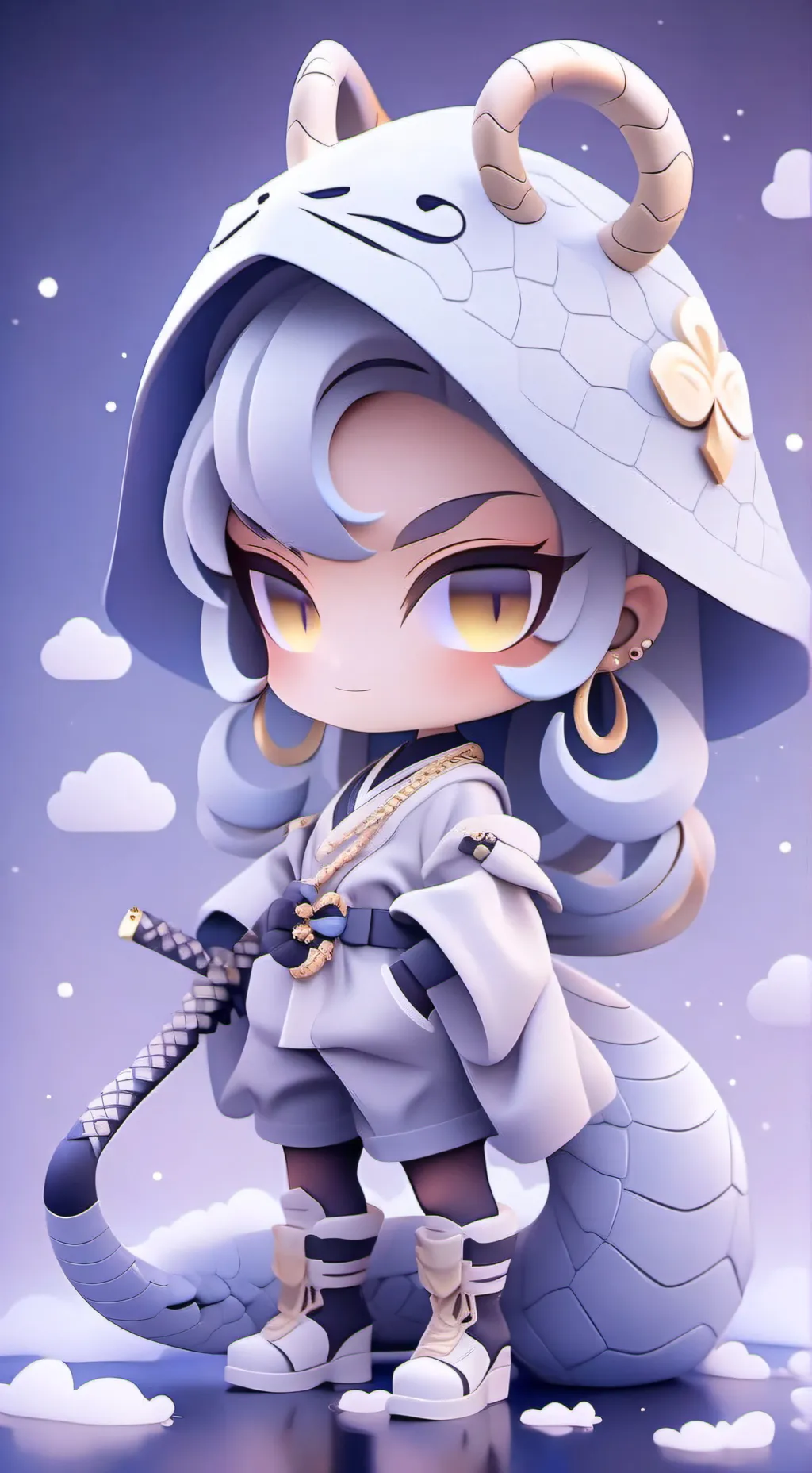 ai character: monster school background
