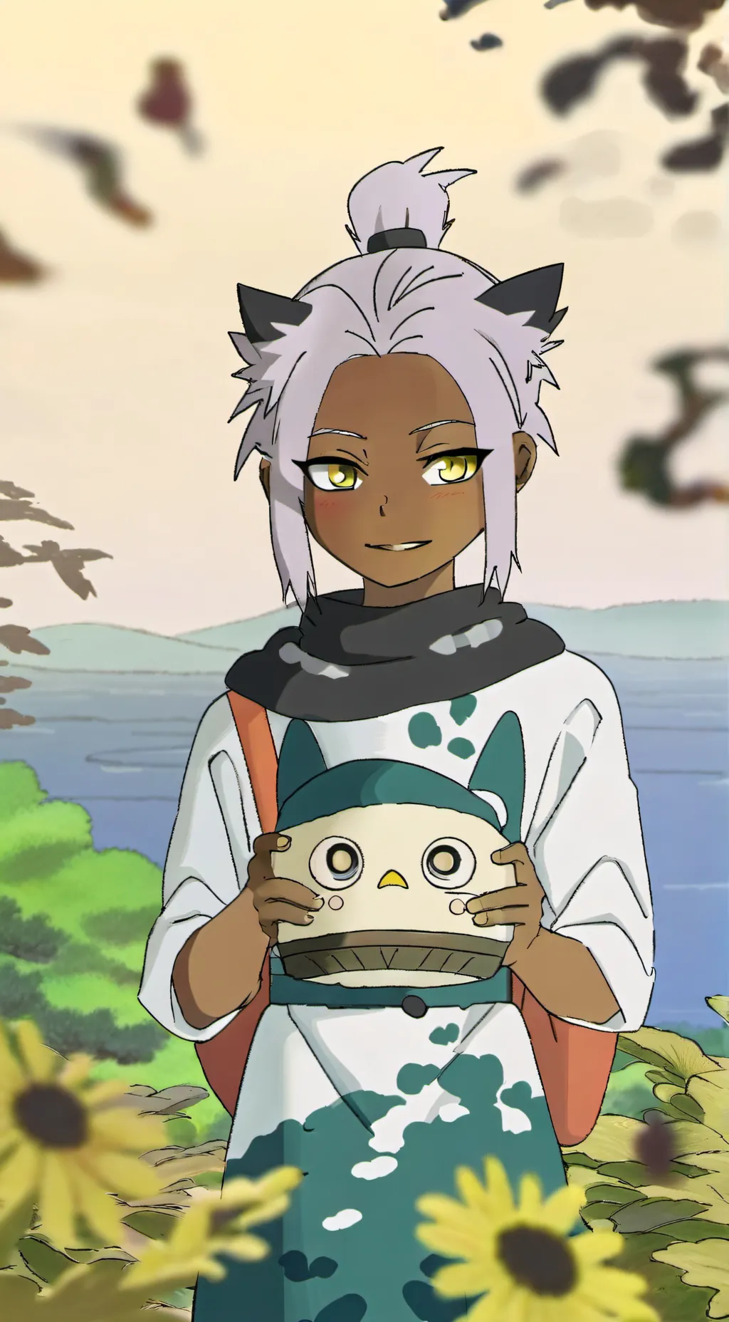 ai character: 🐶SPA MHA🐱 background