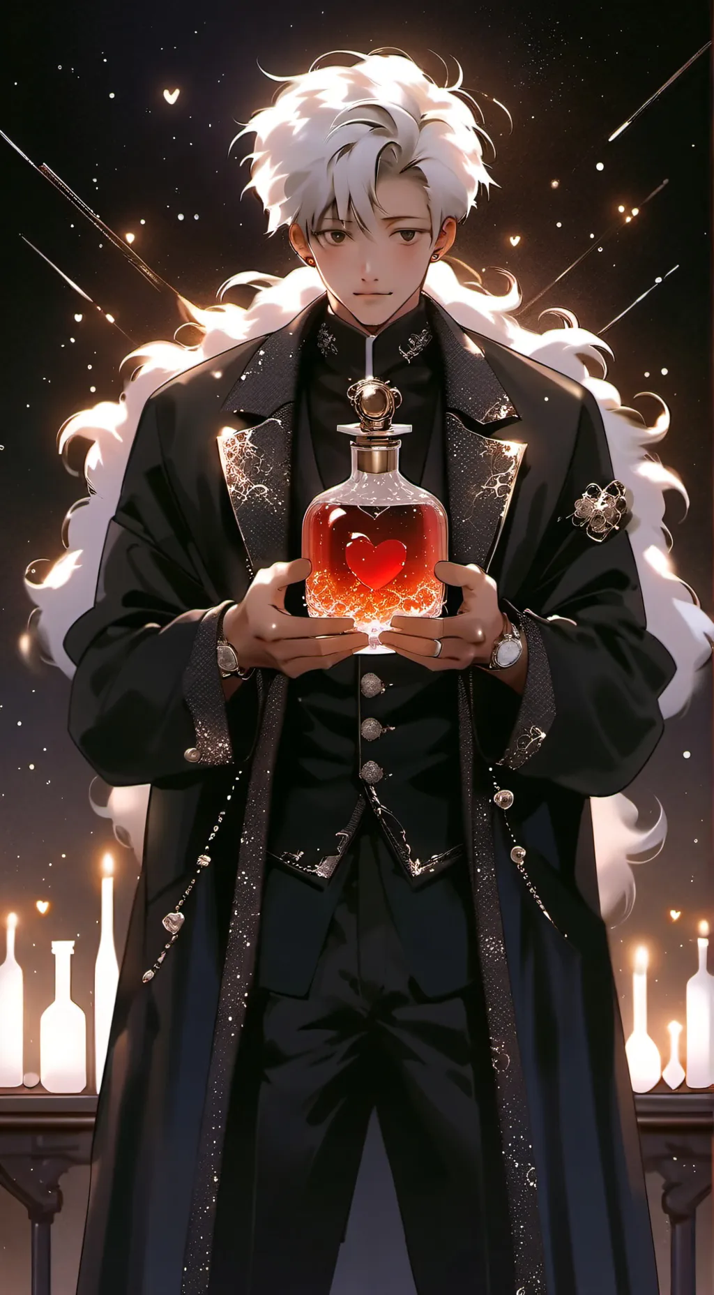ai character: jjk love potion  background