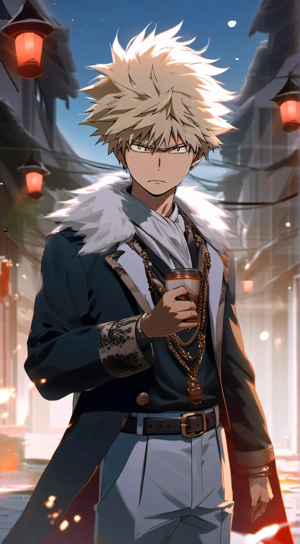 ai character: Bakugo background