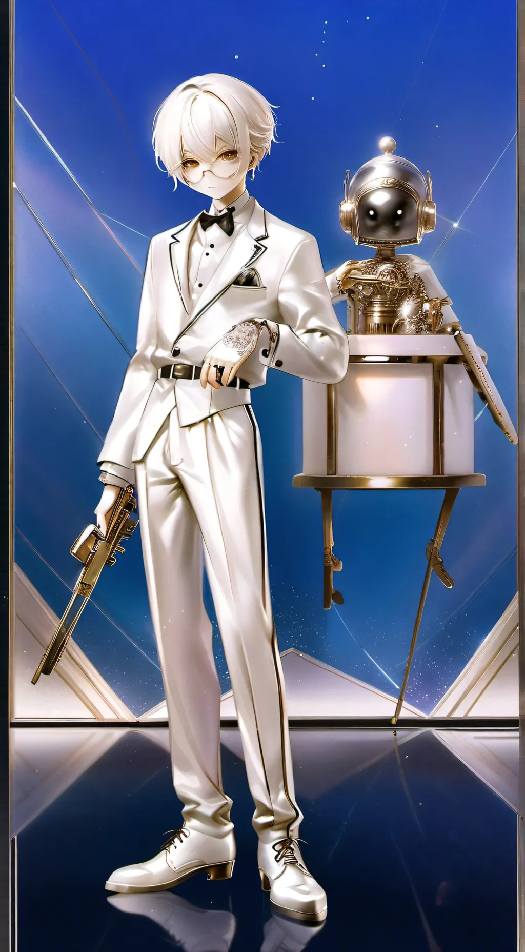 ai character: gaël background