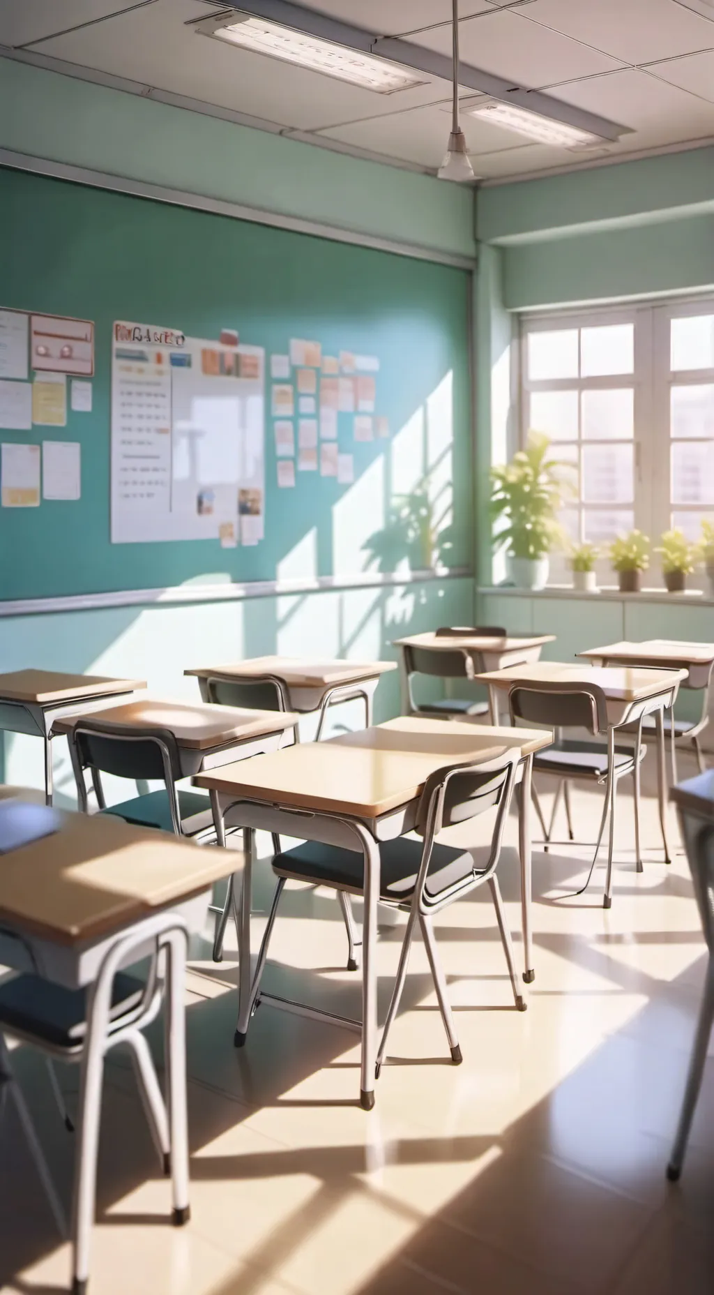 ai character: Mha new student background