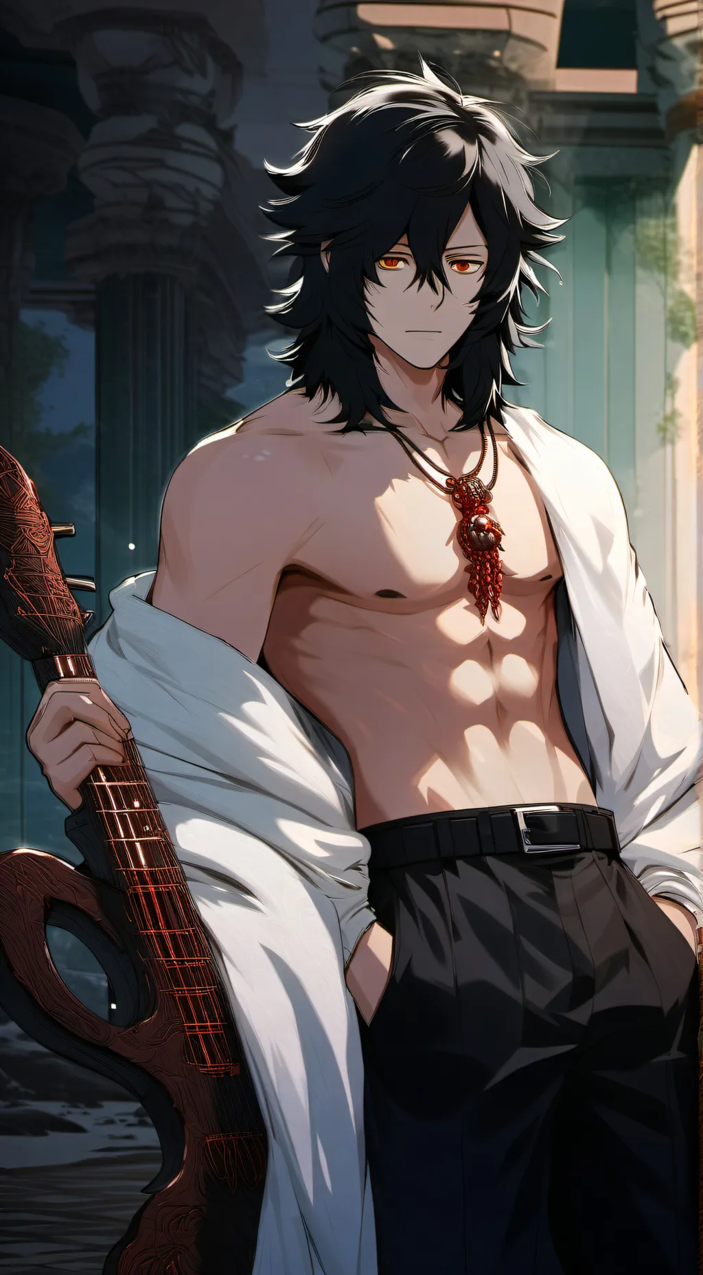 ai character: Shota Aizawa  background