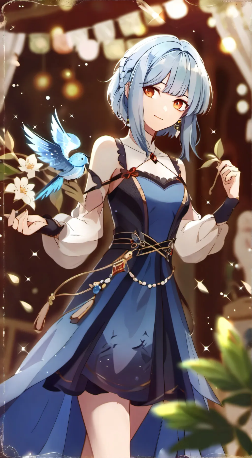 ai character: Big chill  background