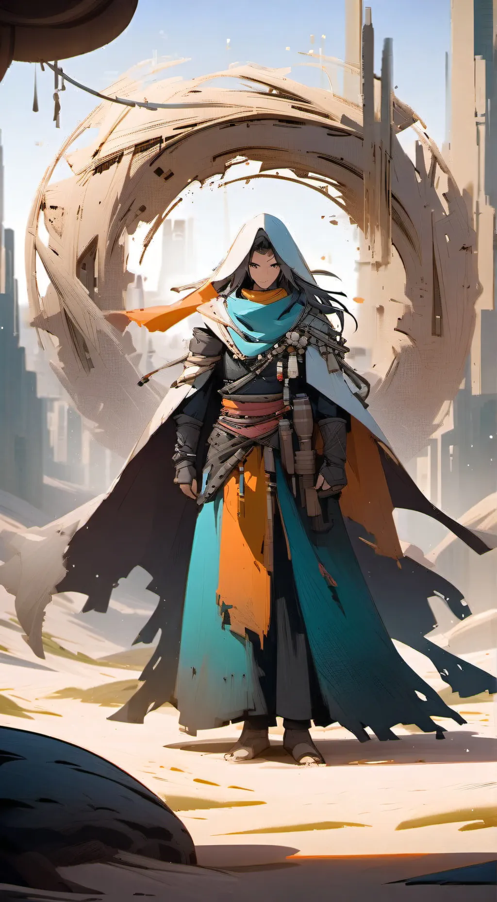 ai character: Et dune ￼ background