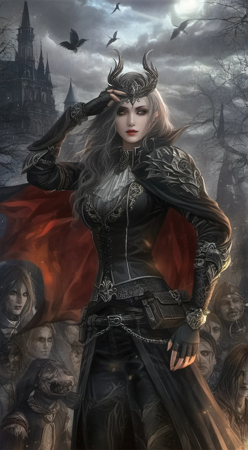 ai character: Элеонора background